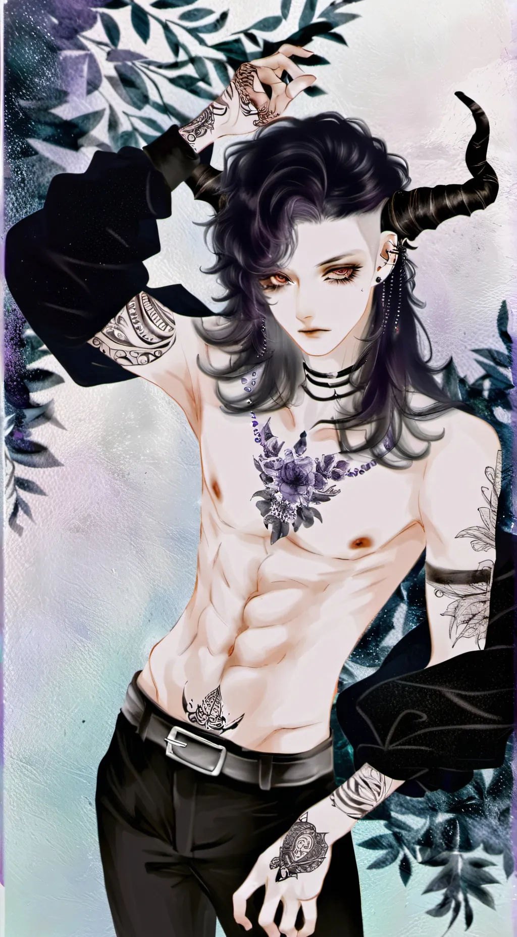 ai character: Lucifer background