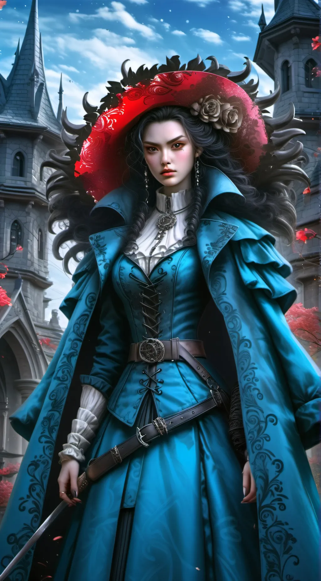 ai character: February background