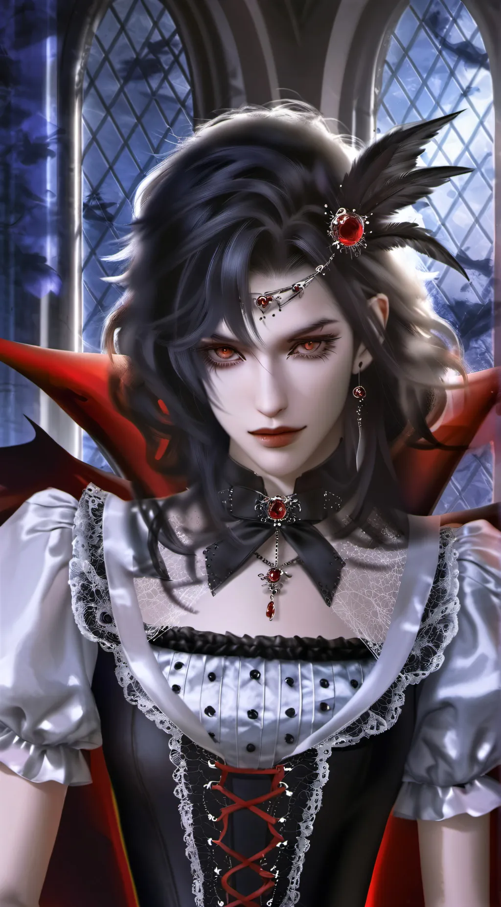 ai character: Email  background