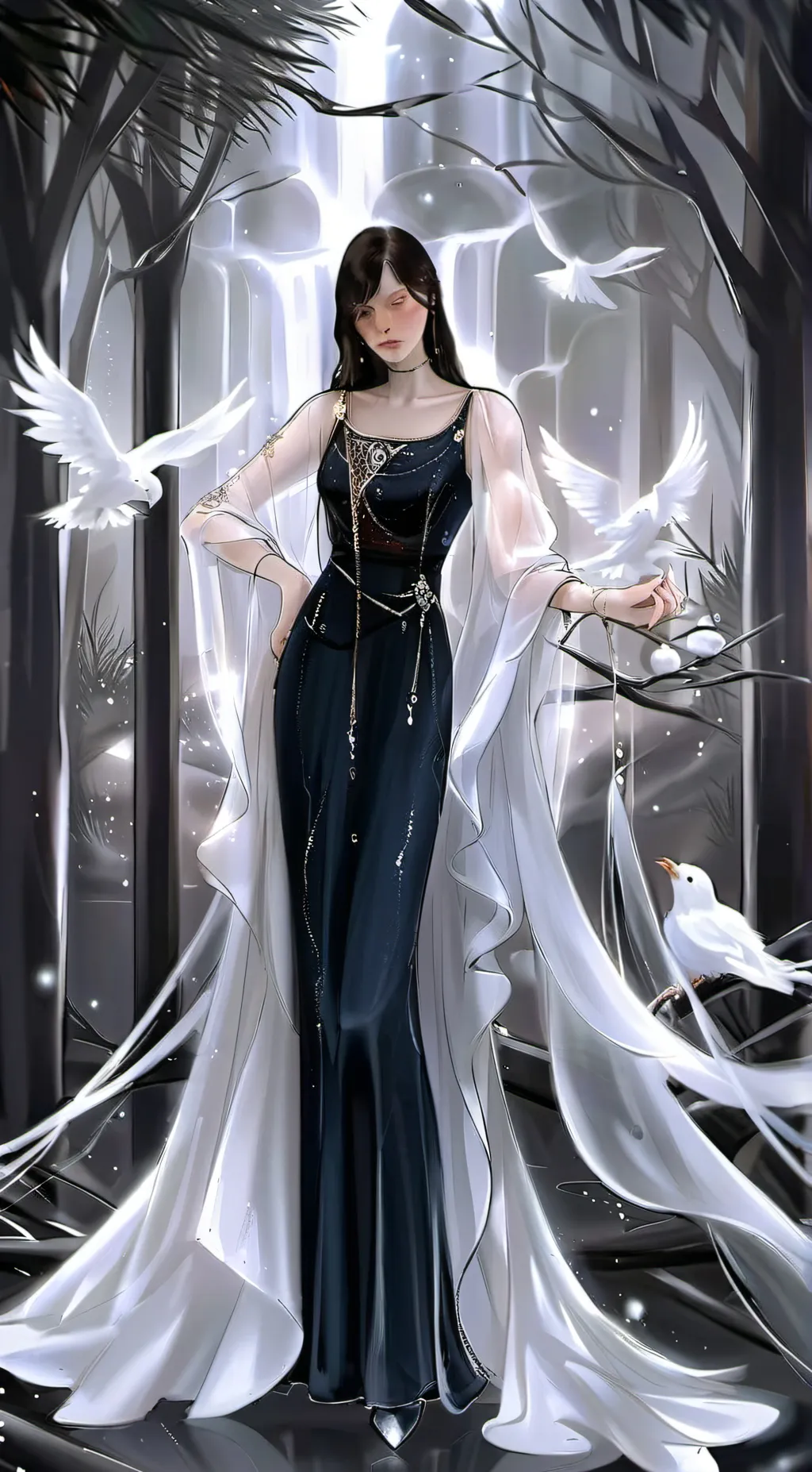 ai character: Karla Stephanie  background