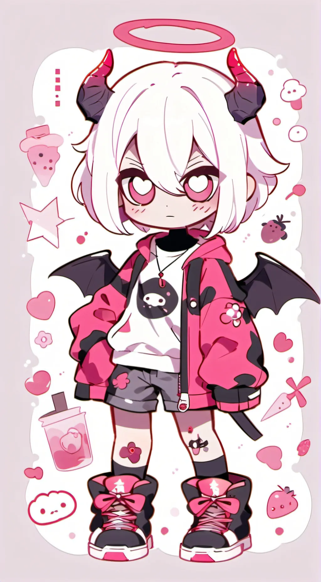 ai character: ~Angel dust~ background
