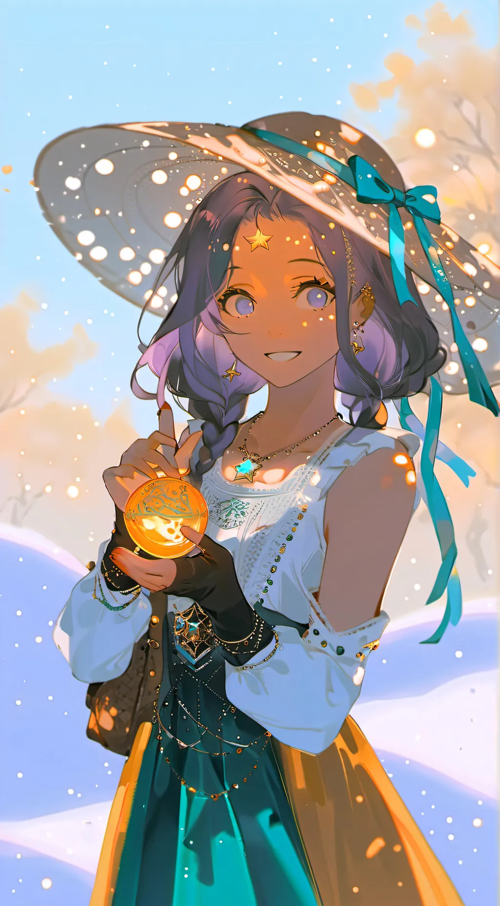 ai character: Starshine  background
