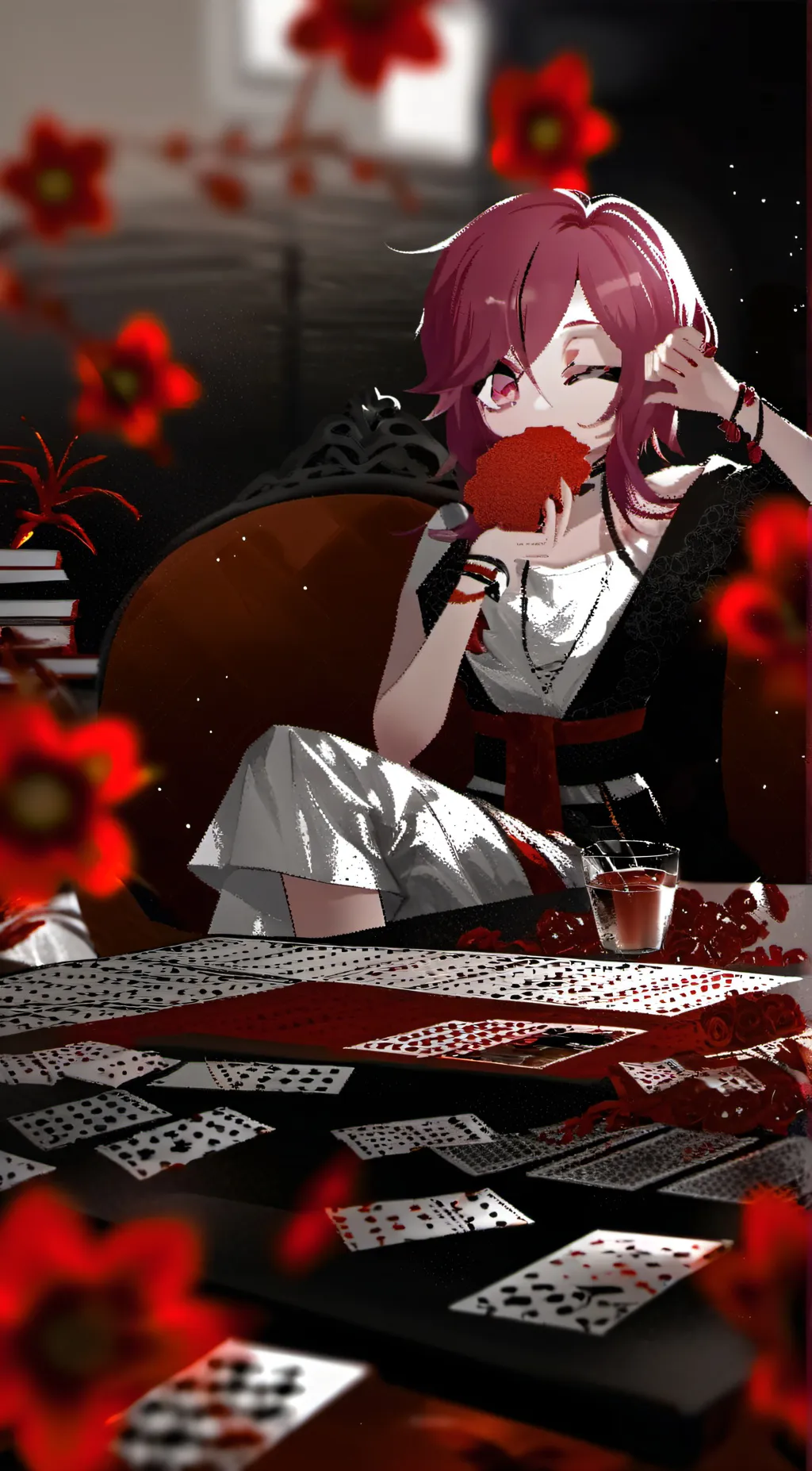 ai character: H.H&WOF background