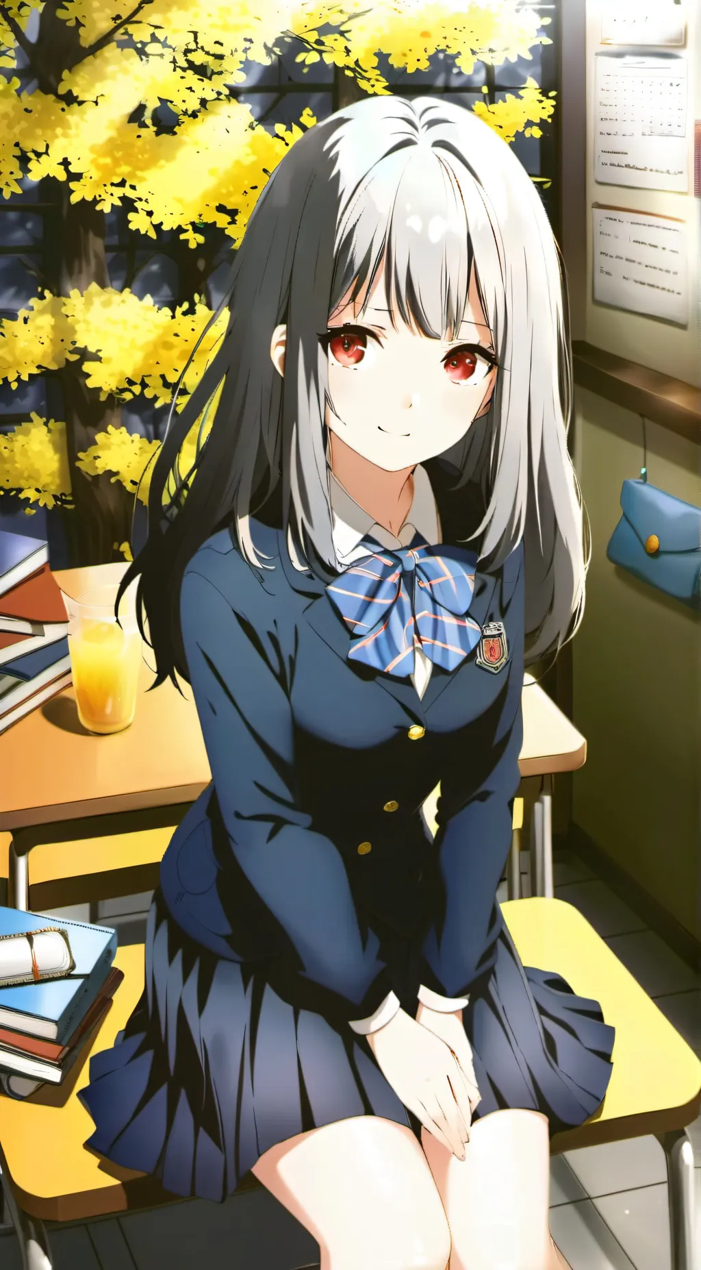 ai character: Scarlet  background