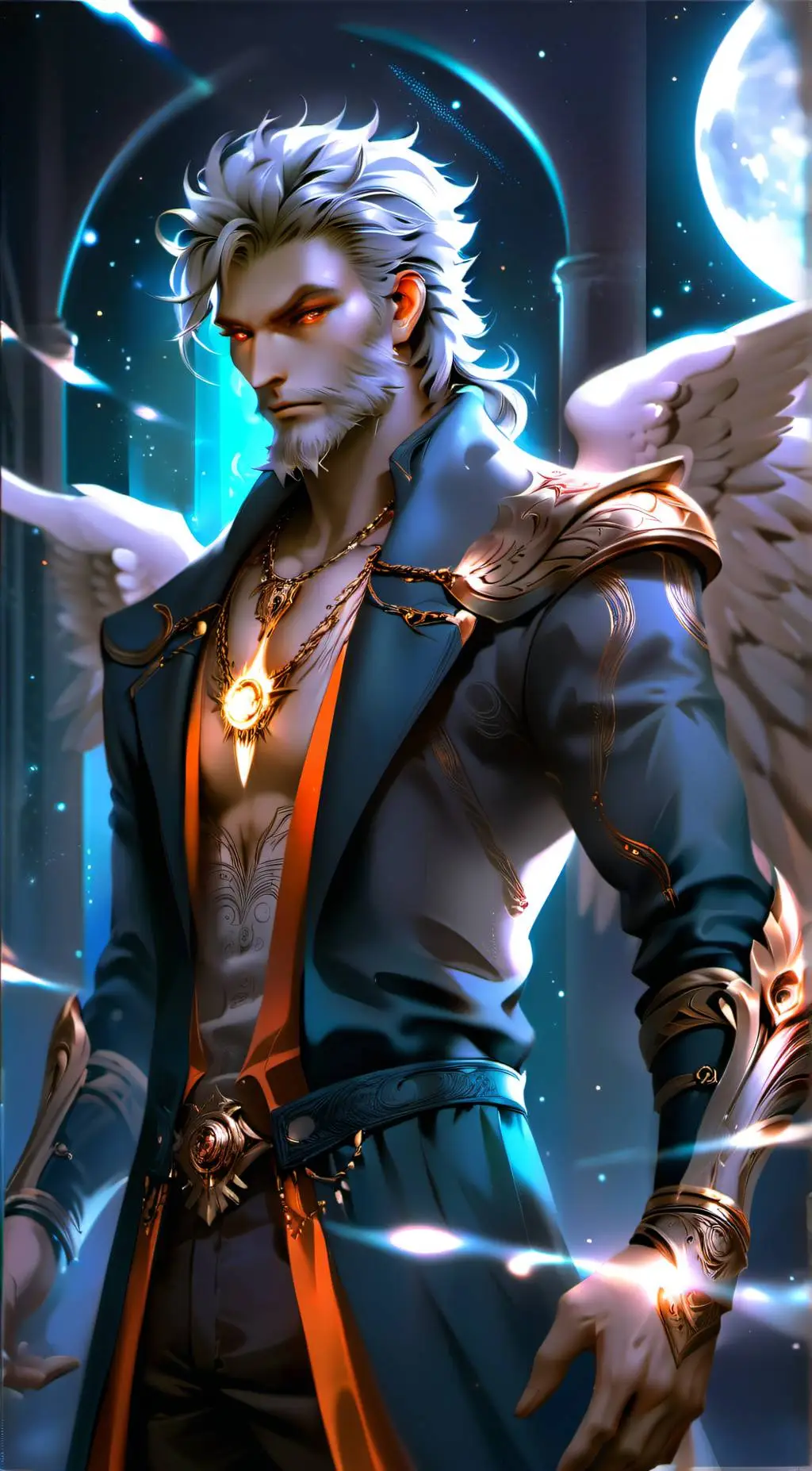 ai character: Cielo background