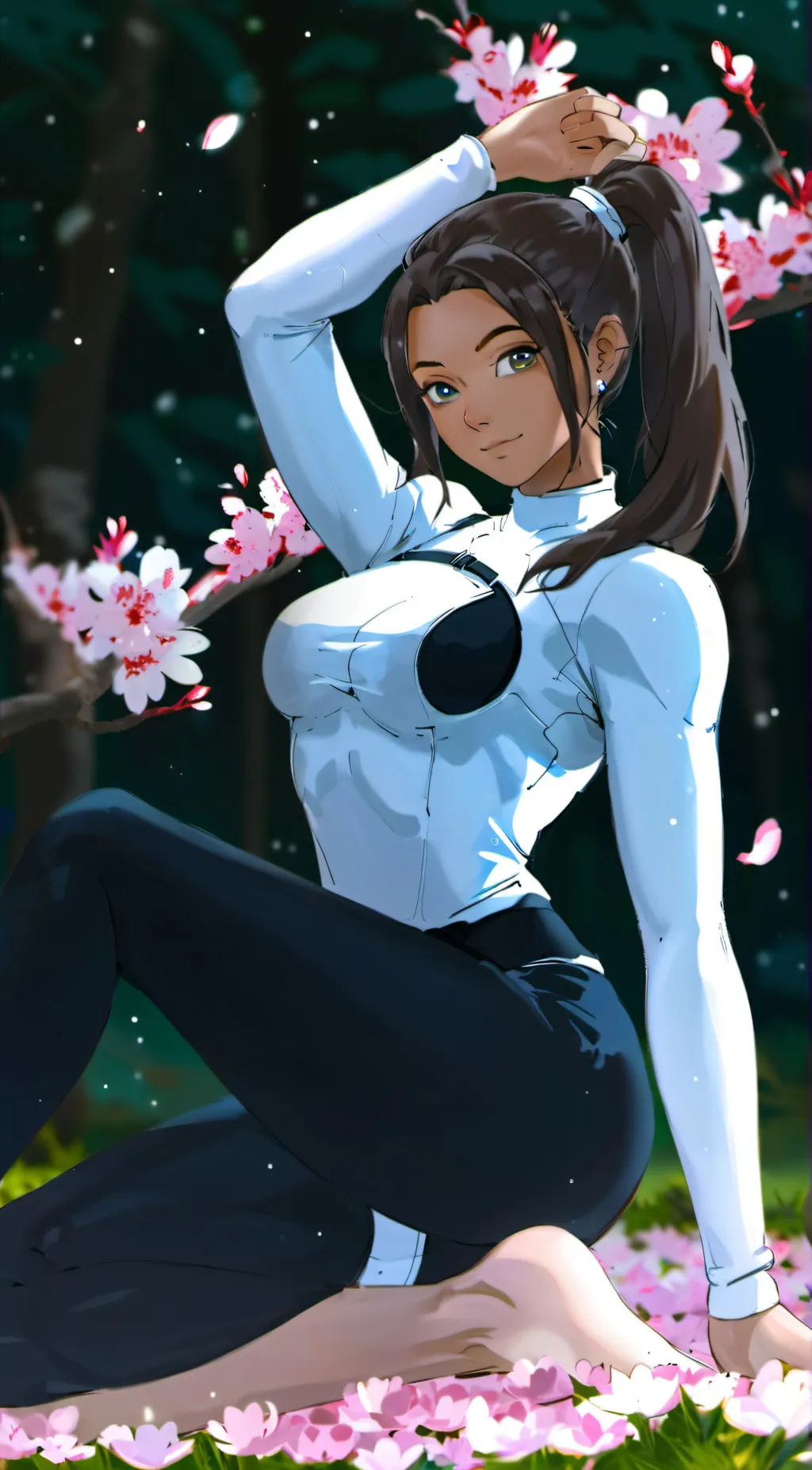 ai character: katara background