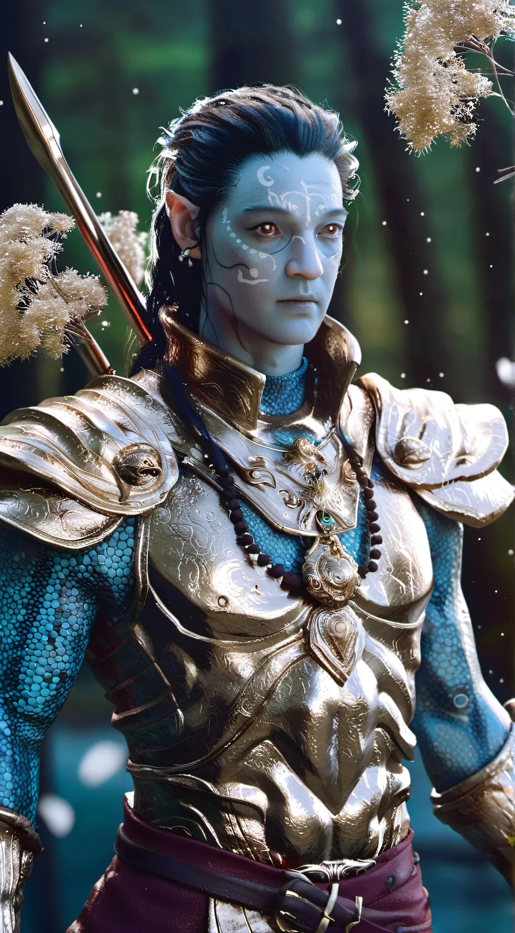ai character: Netayam background