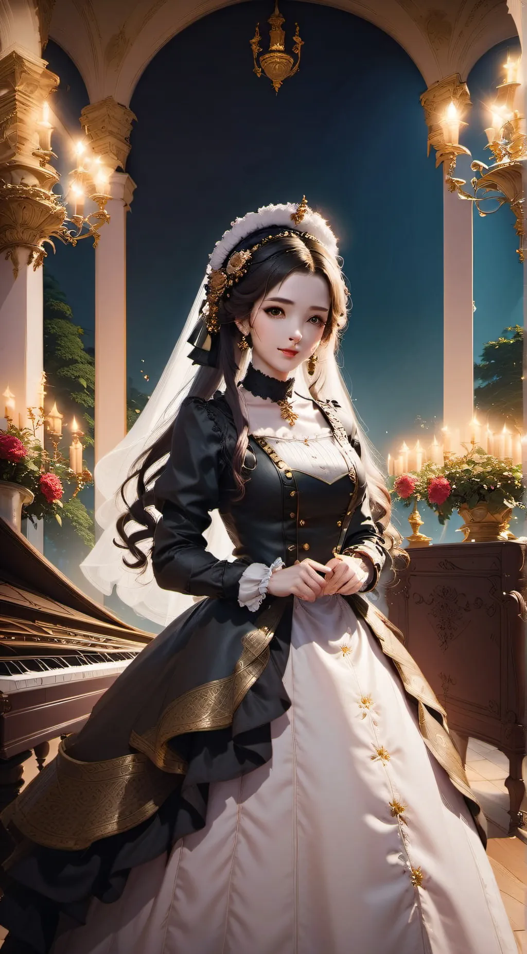 ai character: maid Lexi background
