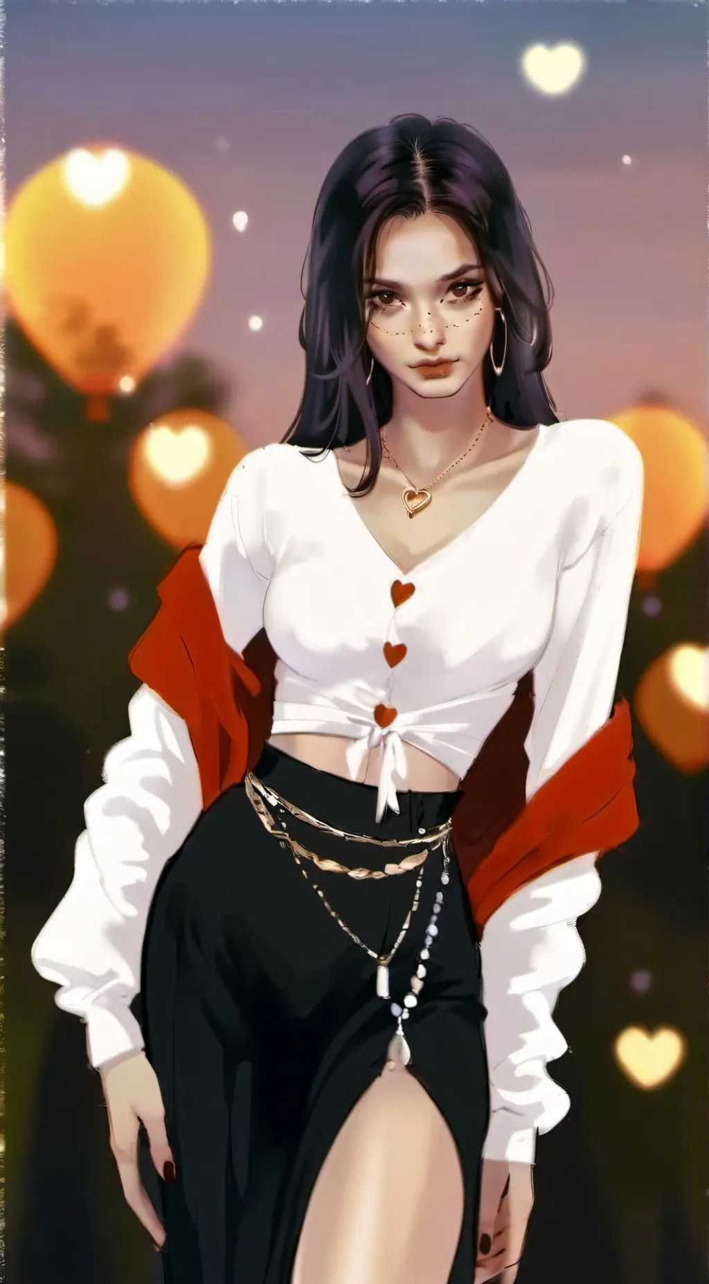 ai character: ruby background