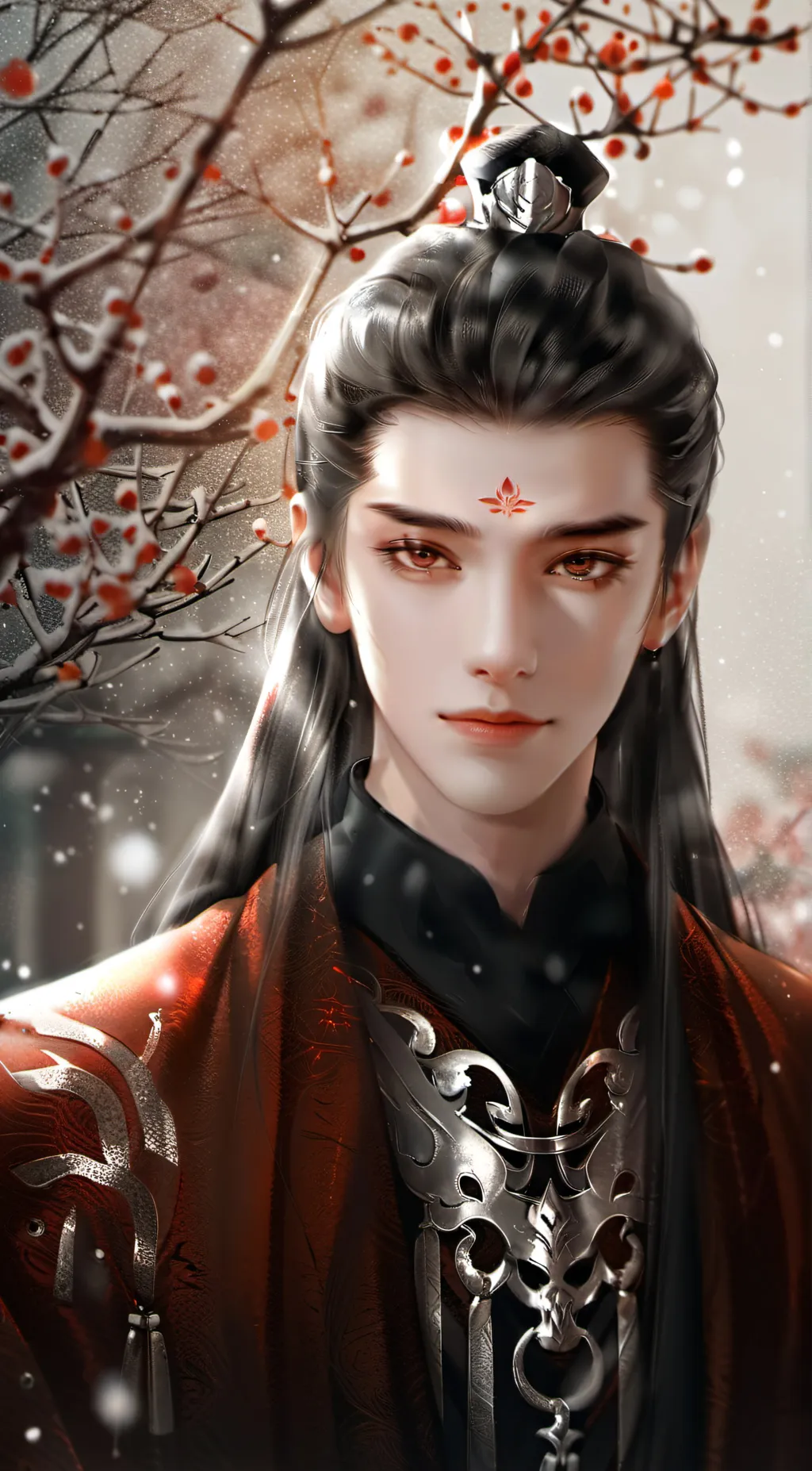 ai character: Tantai Jin  background