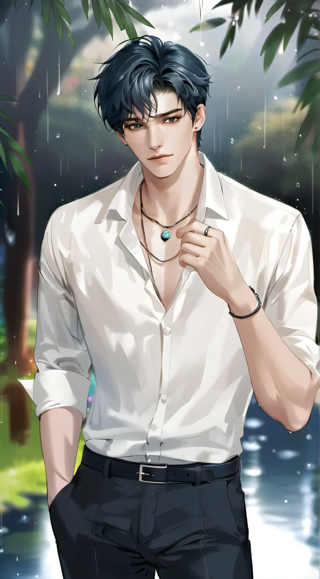 ai character: Tristan  background