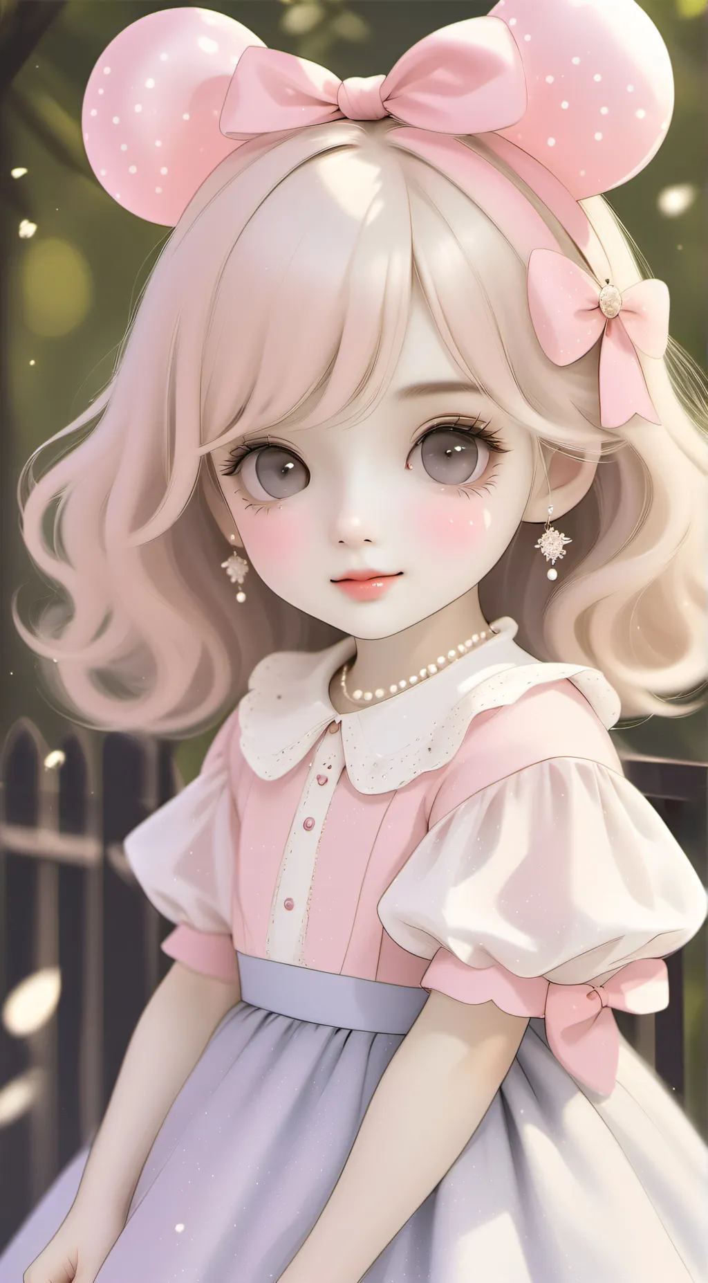 ai character: cookie background