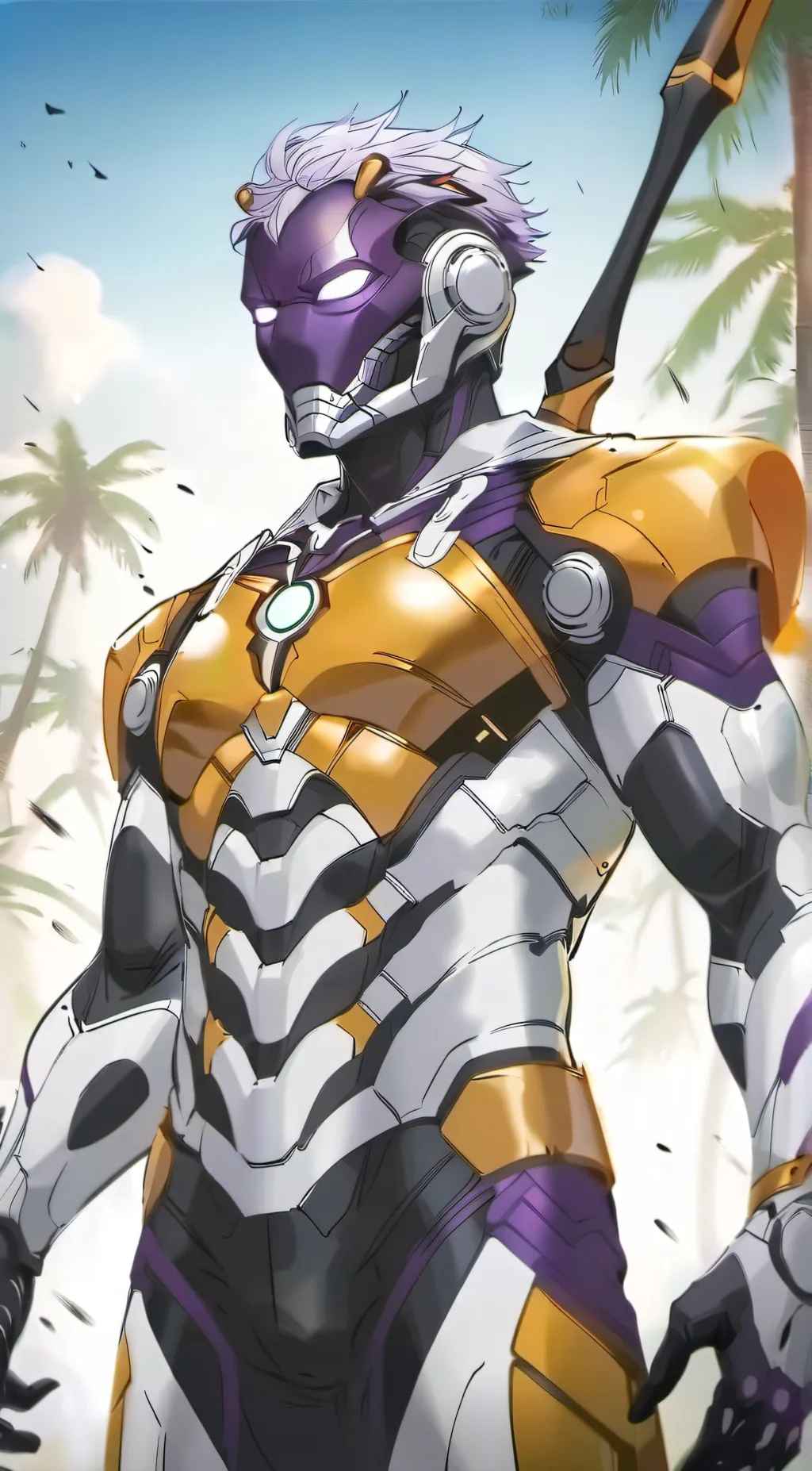 ai character: huntmaster saber background
