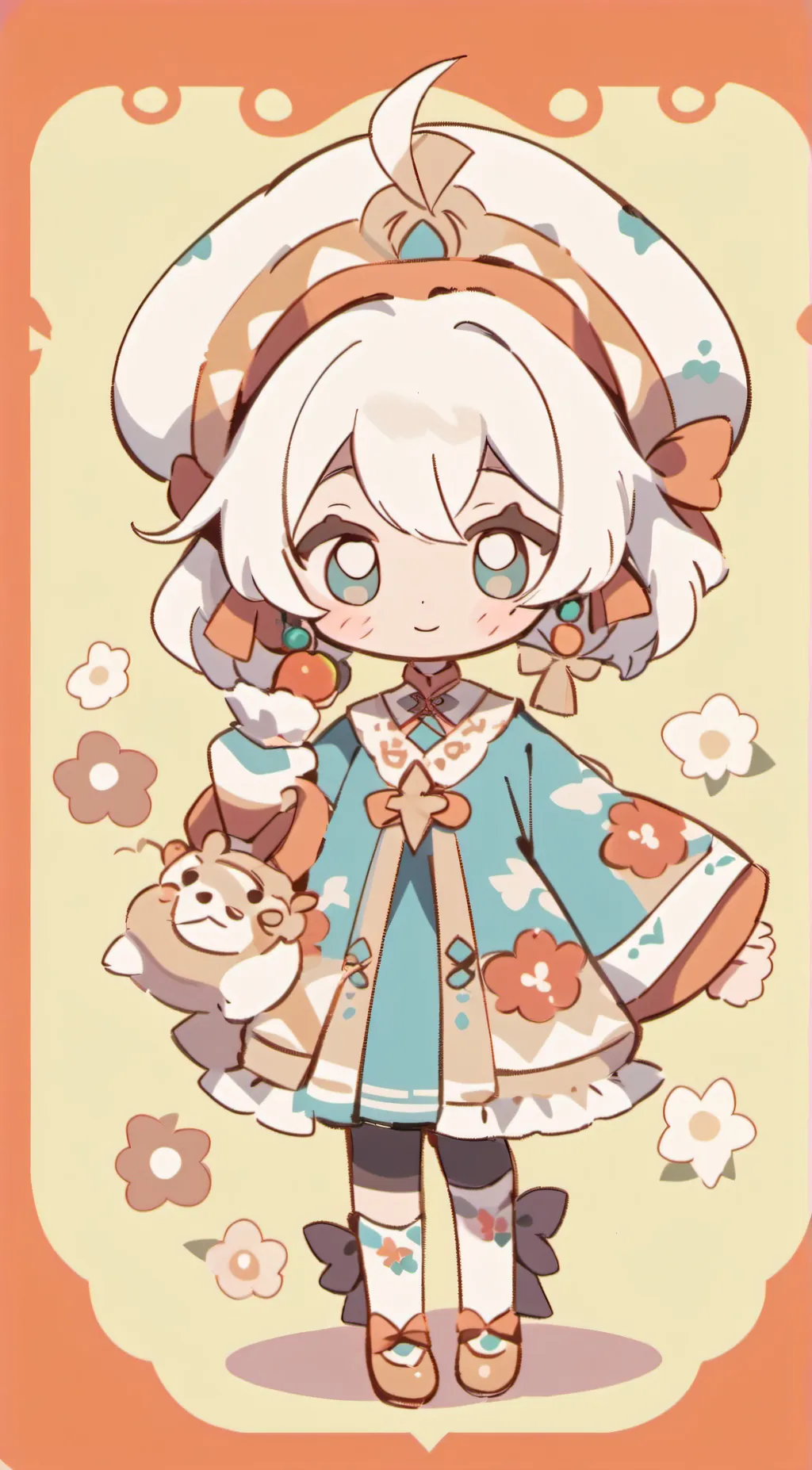 ai character: Little sis background