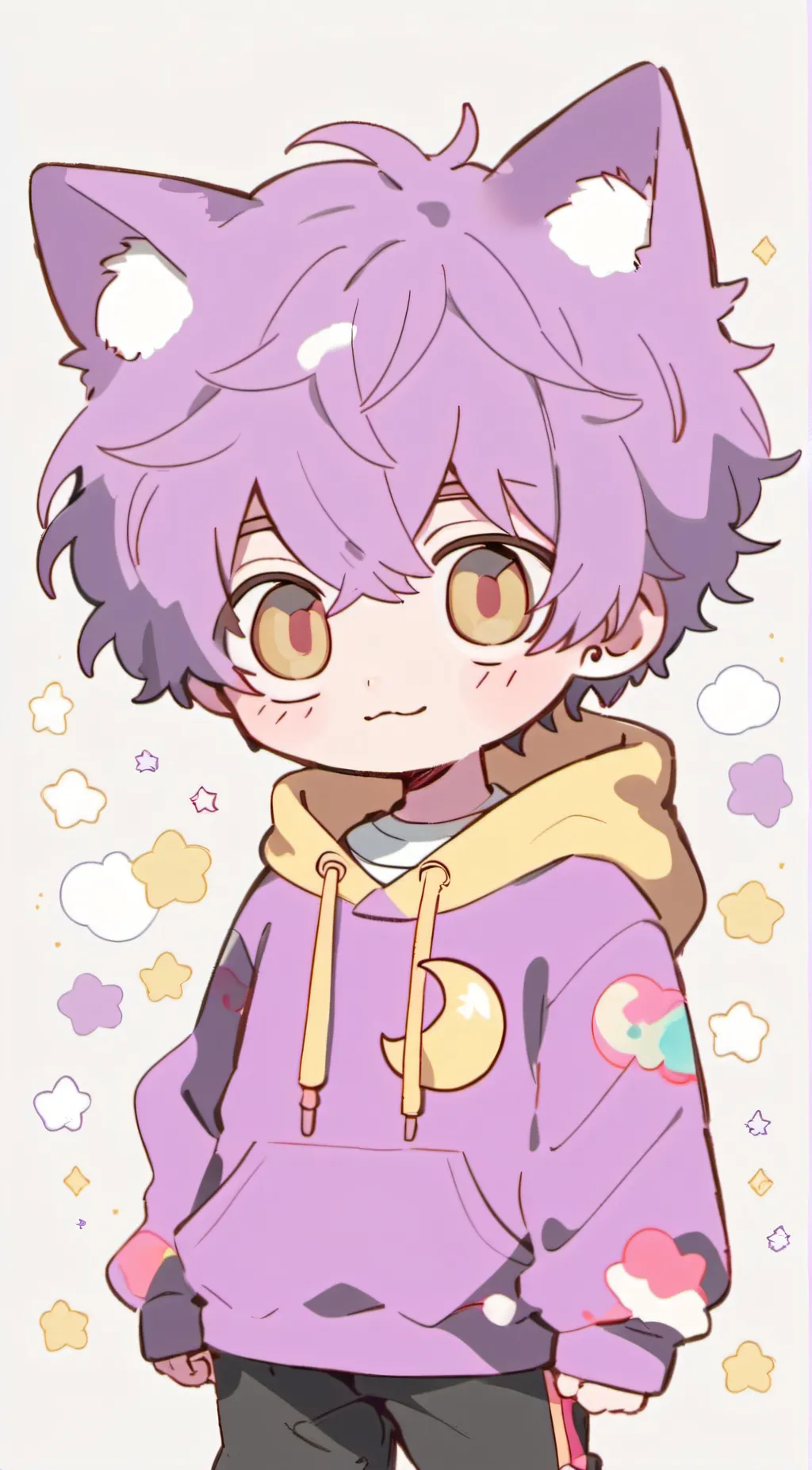ai character: Human Catnap background