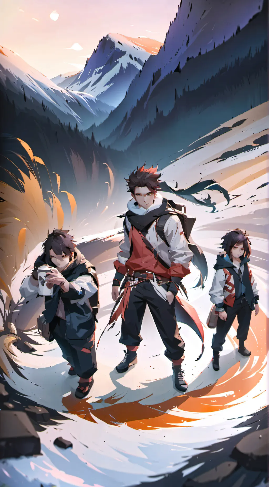 ai character: max,manix, manuel  background