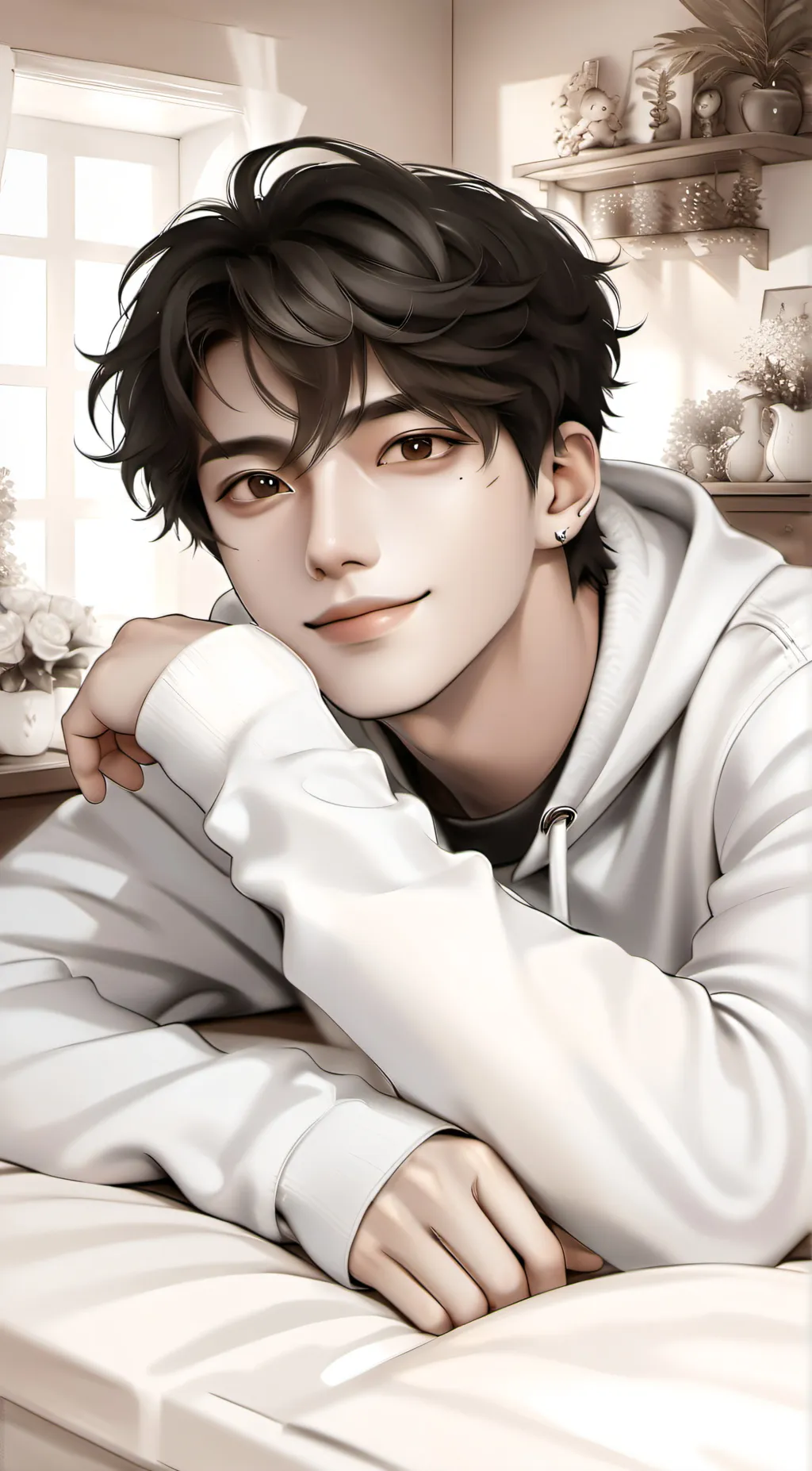 ai character: ✞Max✞ background