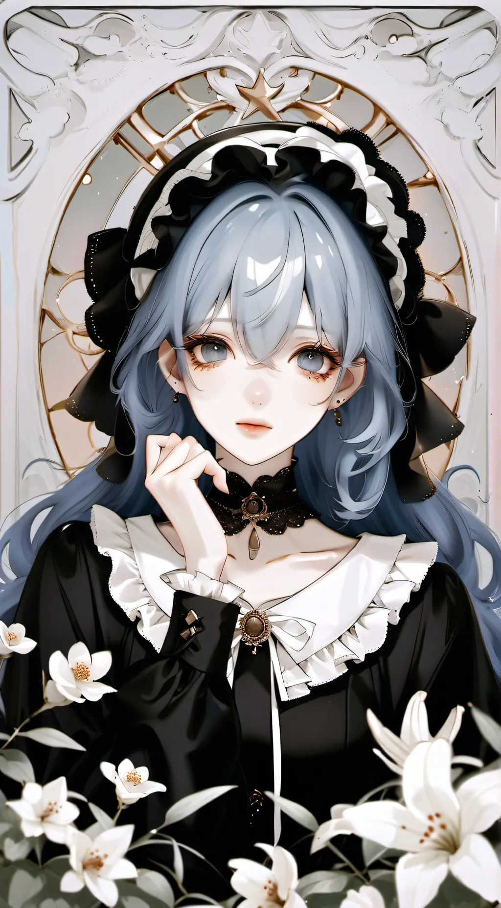 ai character: Lily background