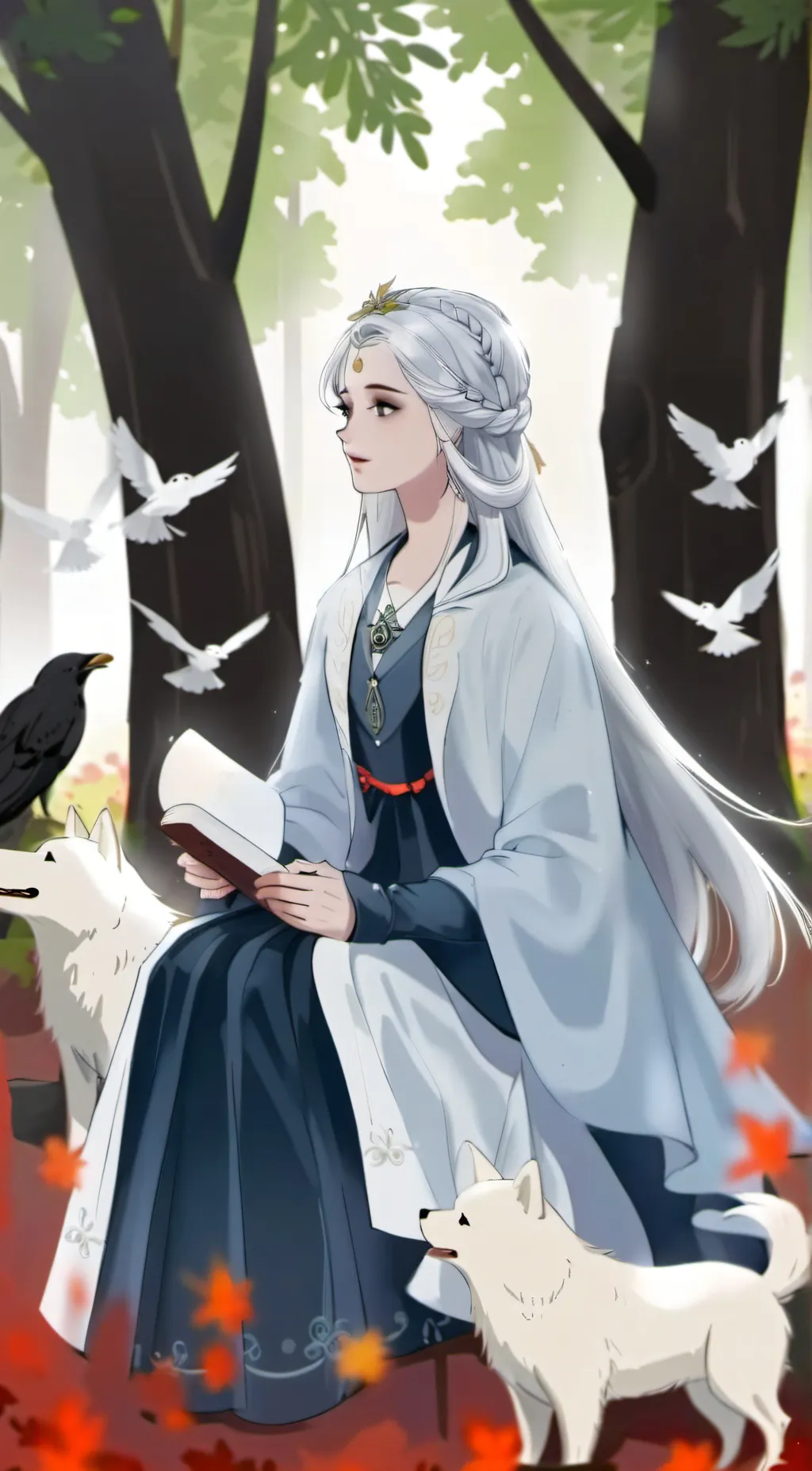 ai character: HANNA background