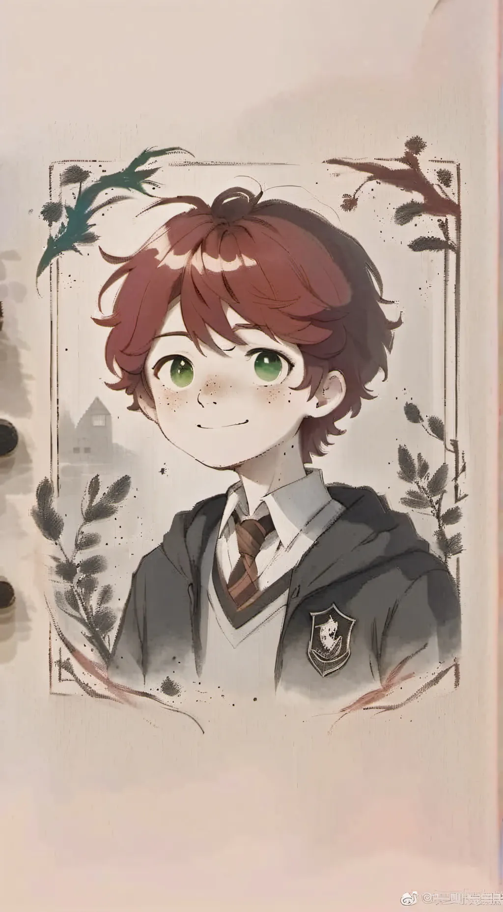 ai character: hogwarts background