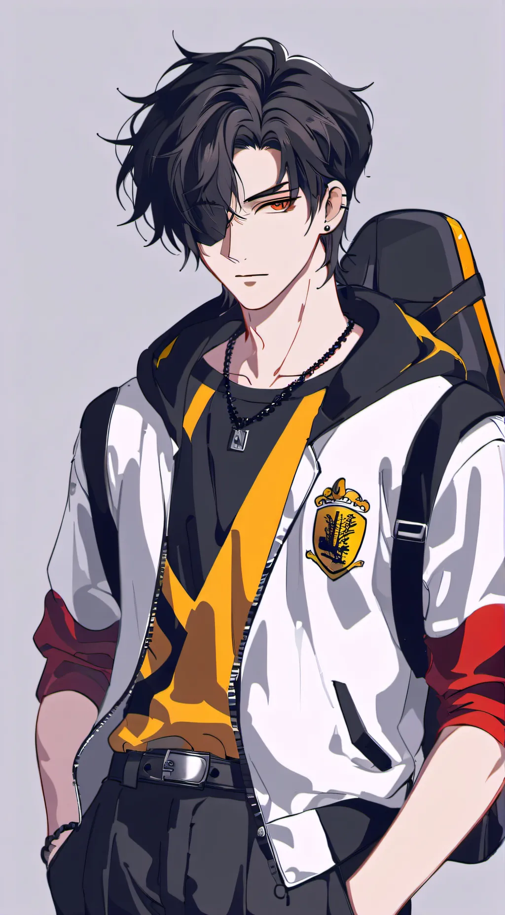 ai character: Kai  background