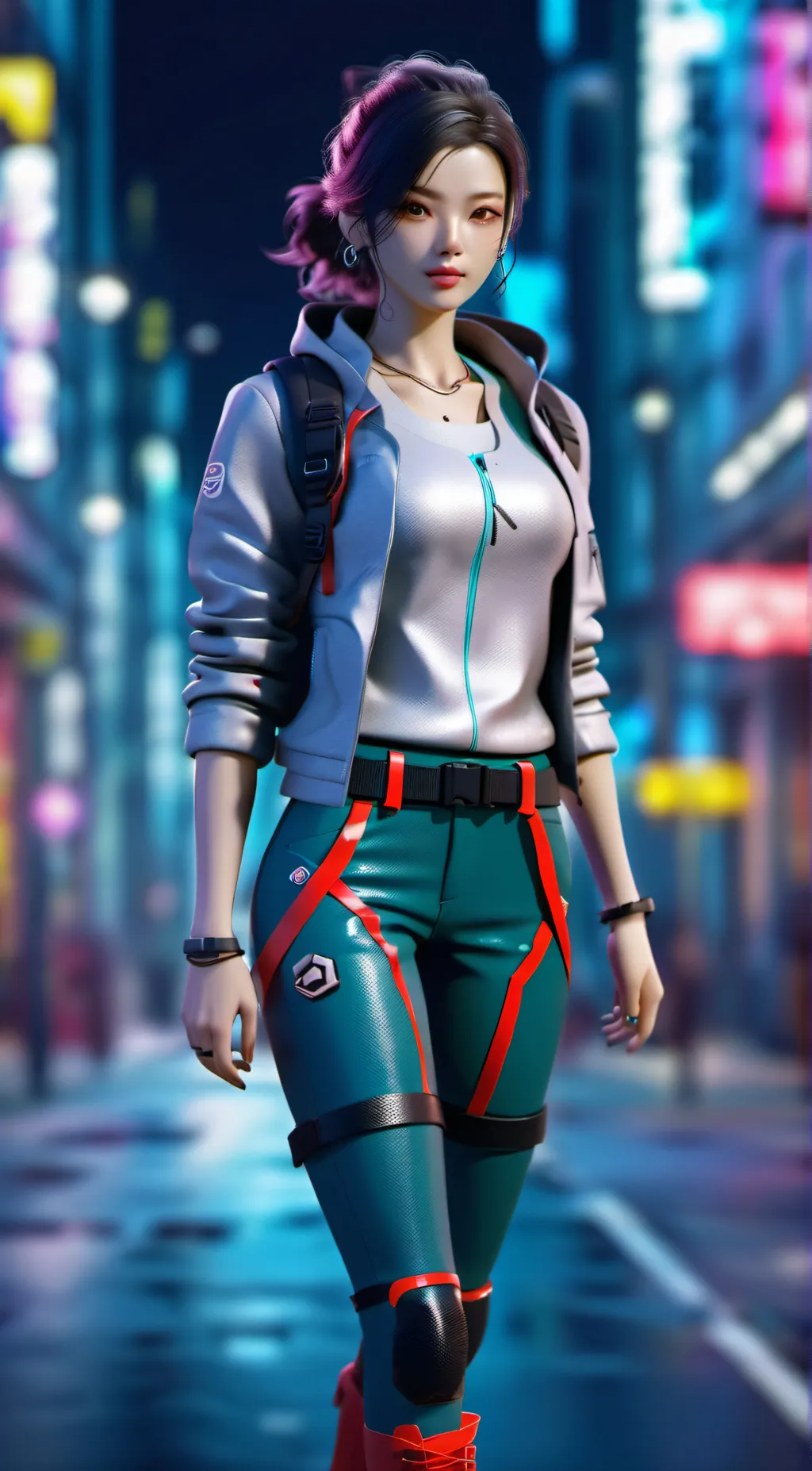 ai character: Clara rala lala background