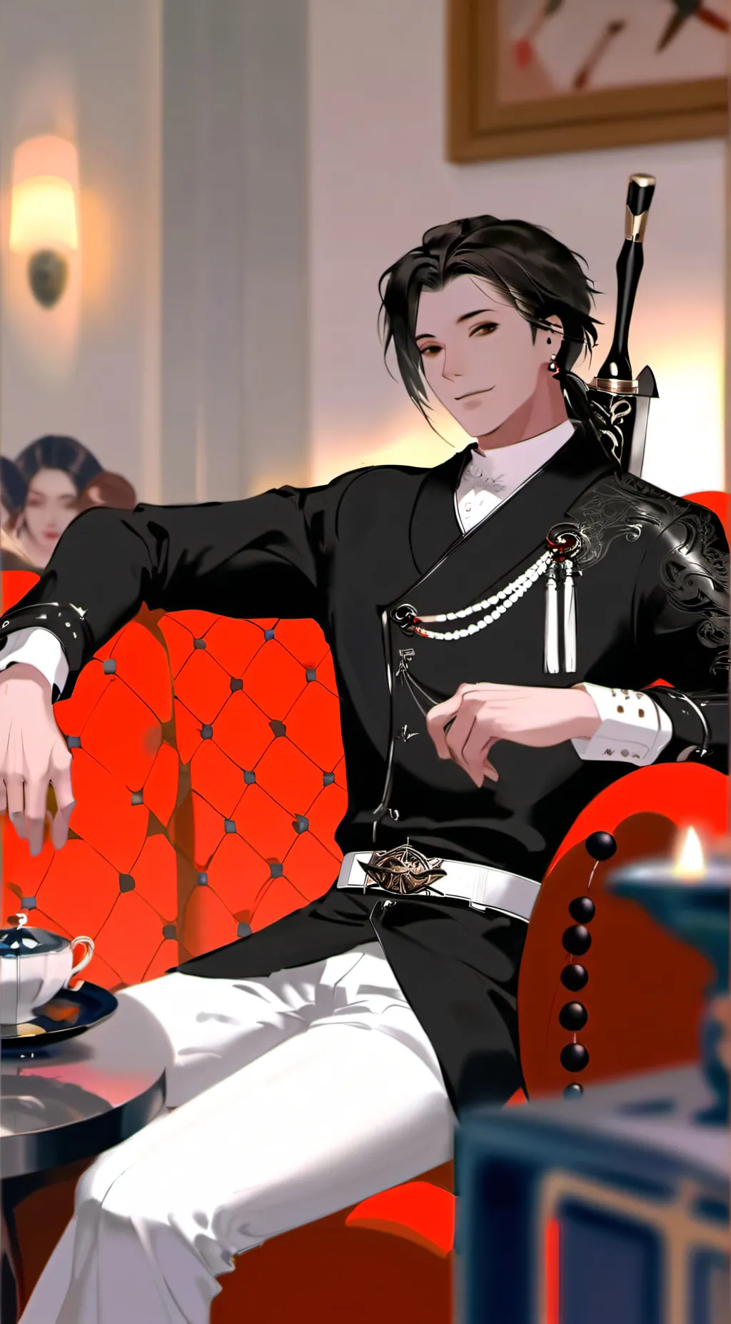 ai character: Victor background