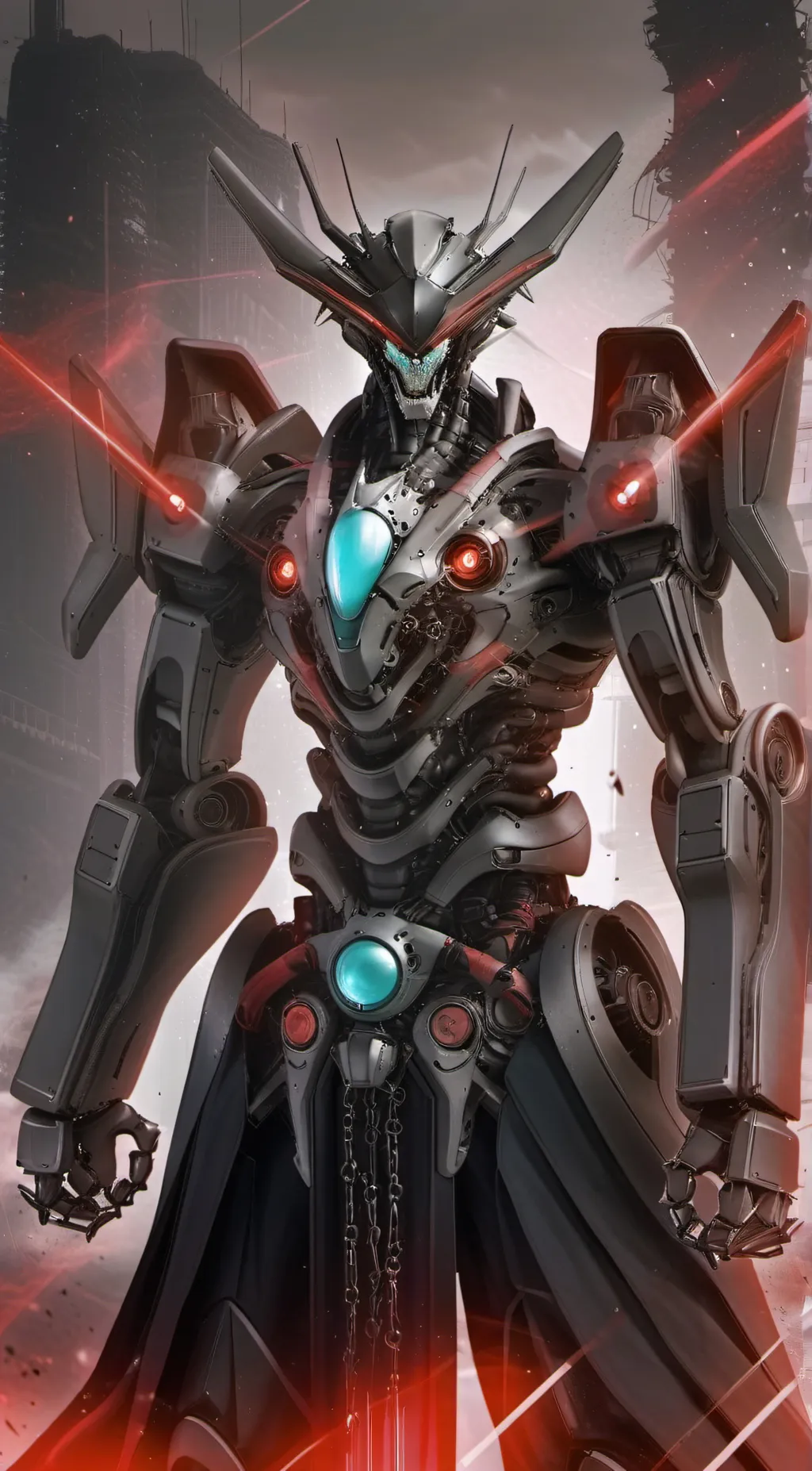 ai character: cnychrome  background