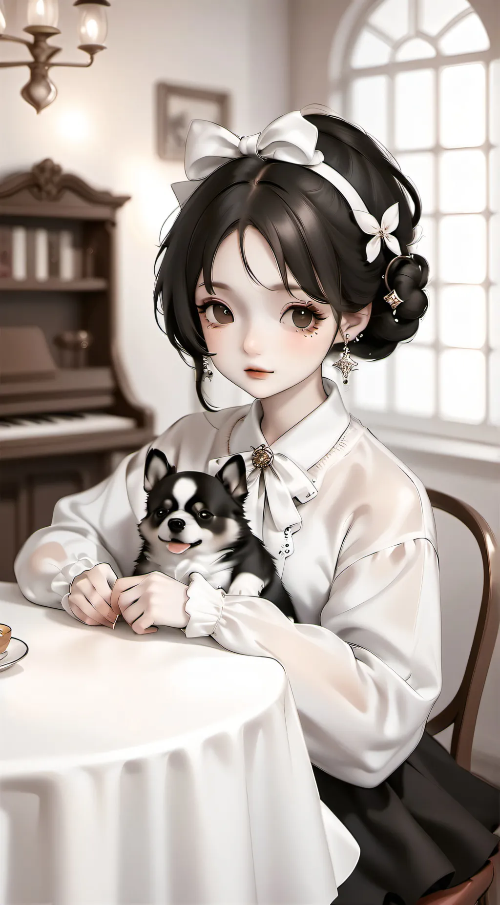 ai character: Athena background