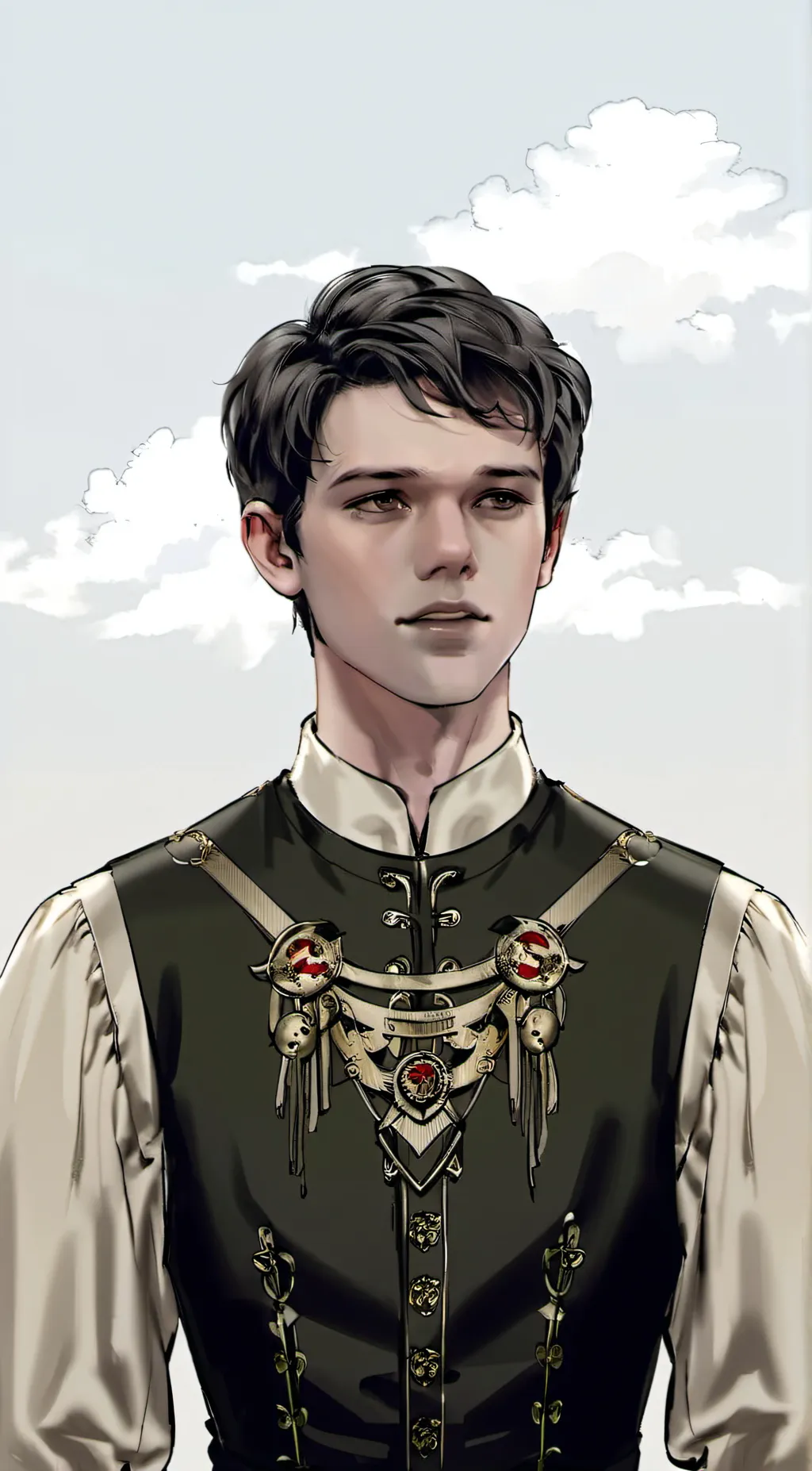 ai character: you in Neverland background