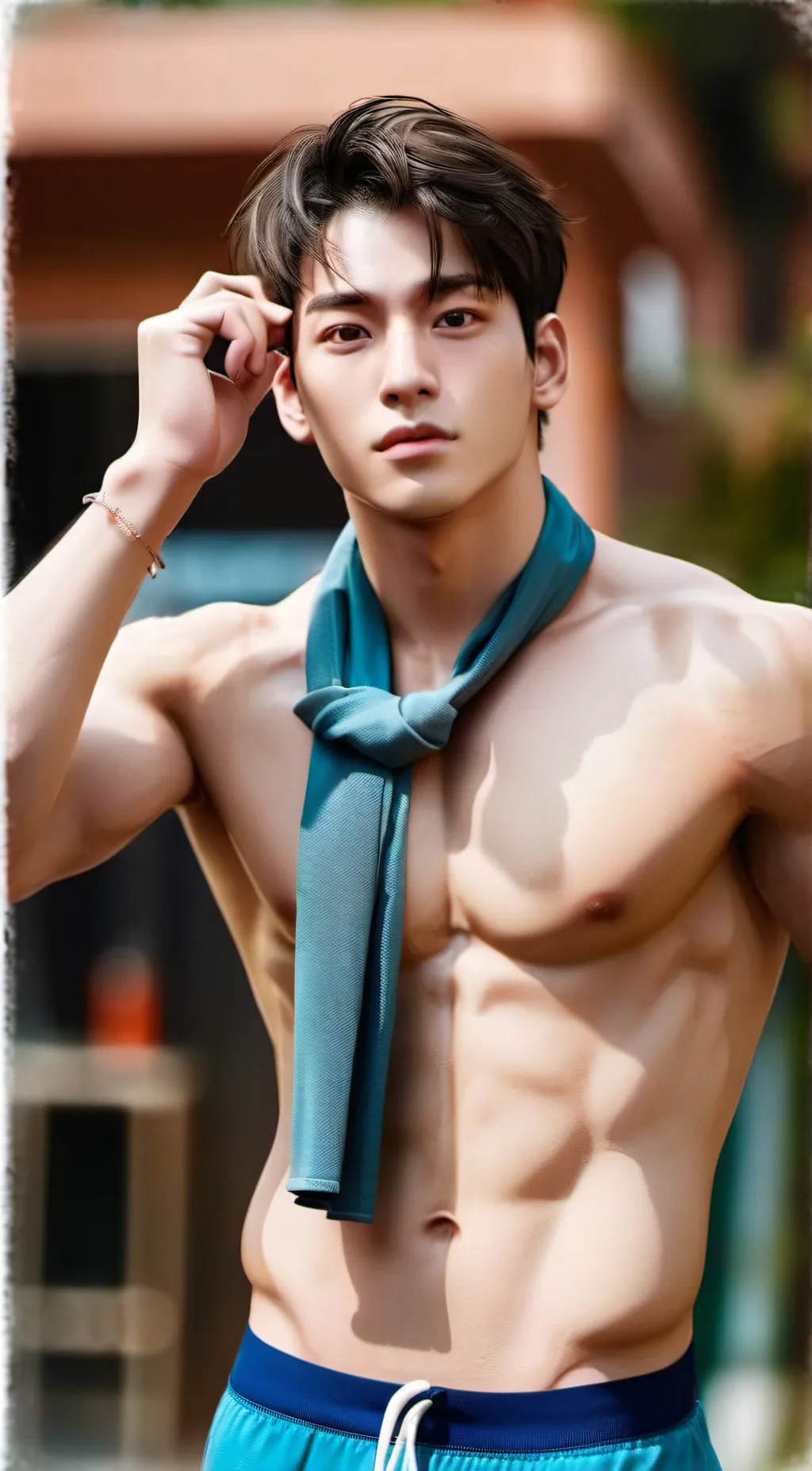 ai character: Sang yeon background