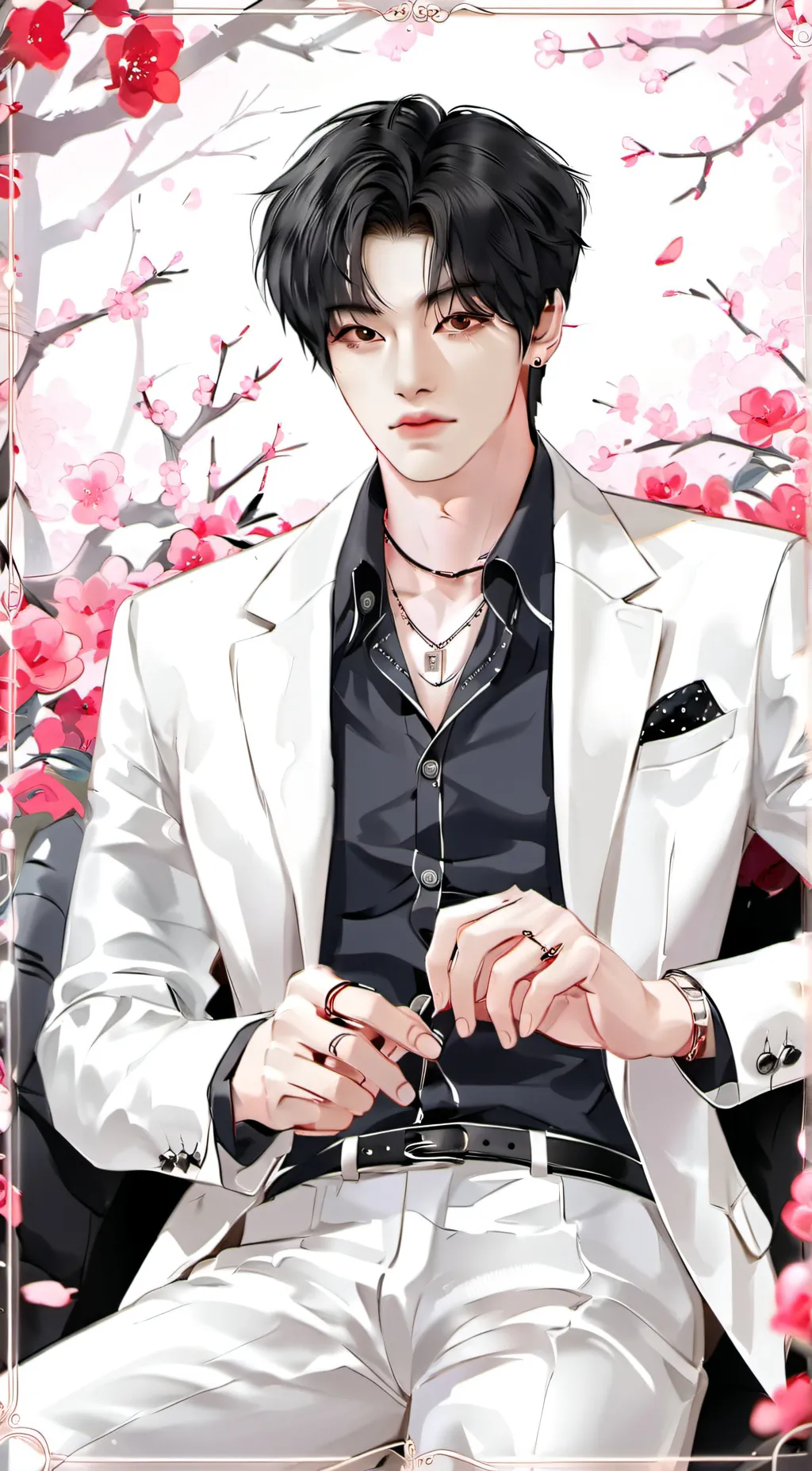 ai character: |~•Levī•~| background