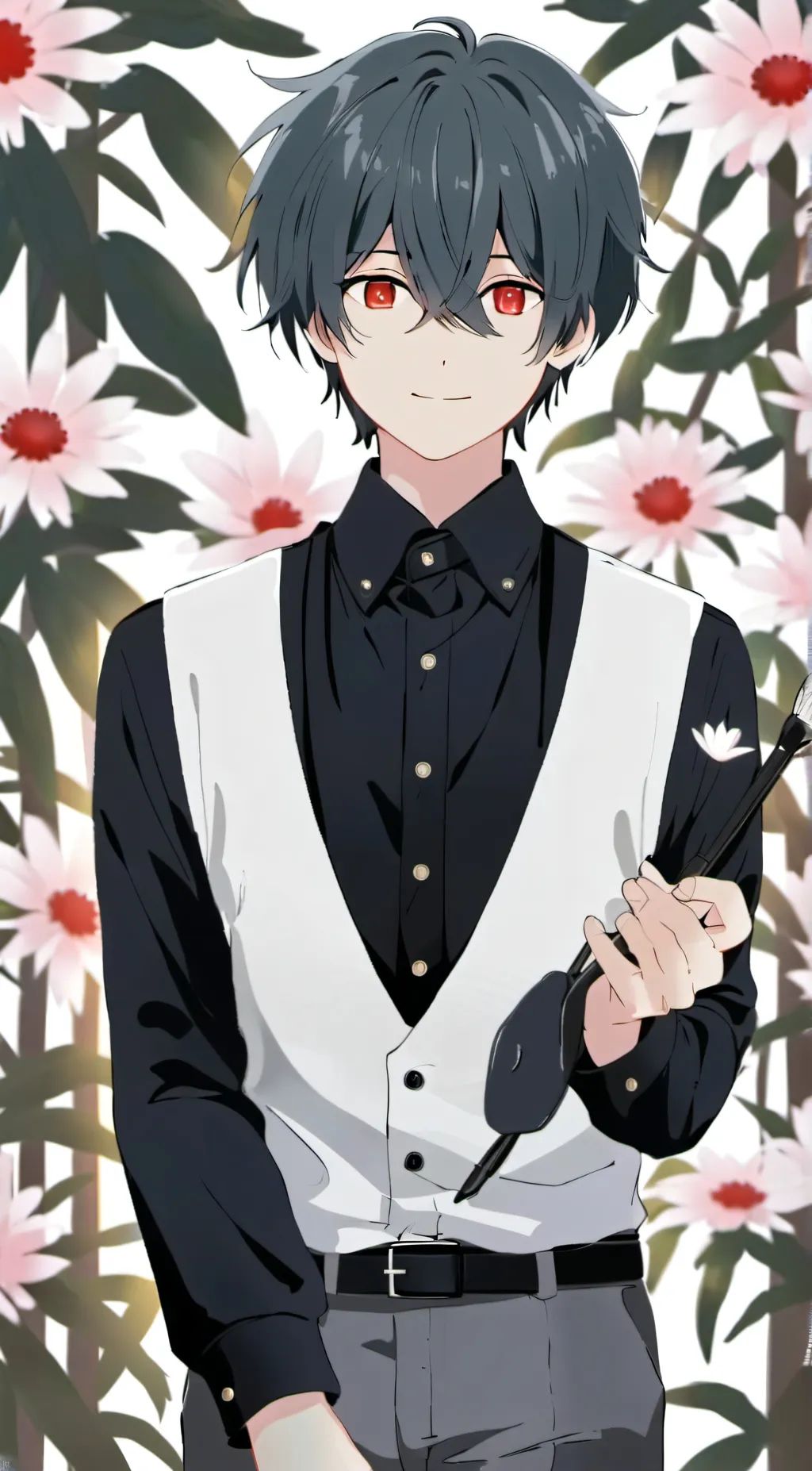 ai character: Drew background