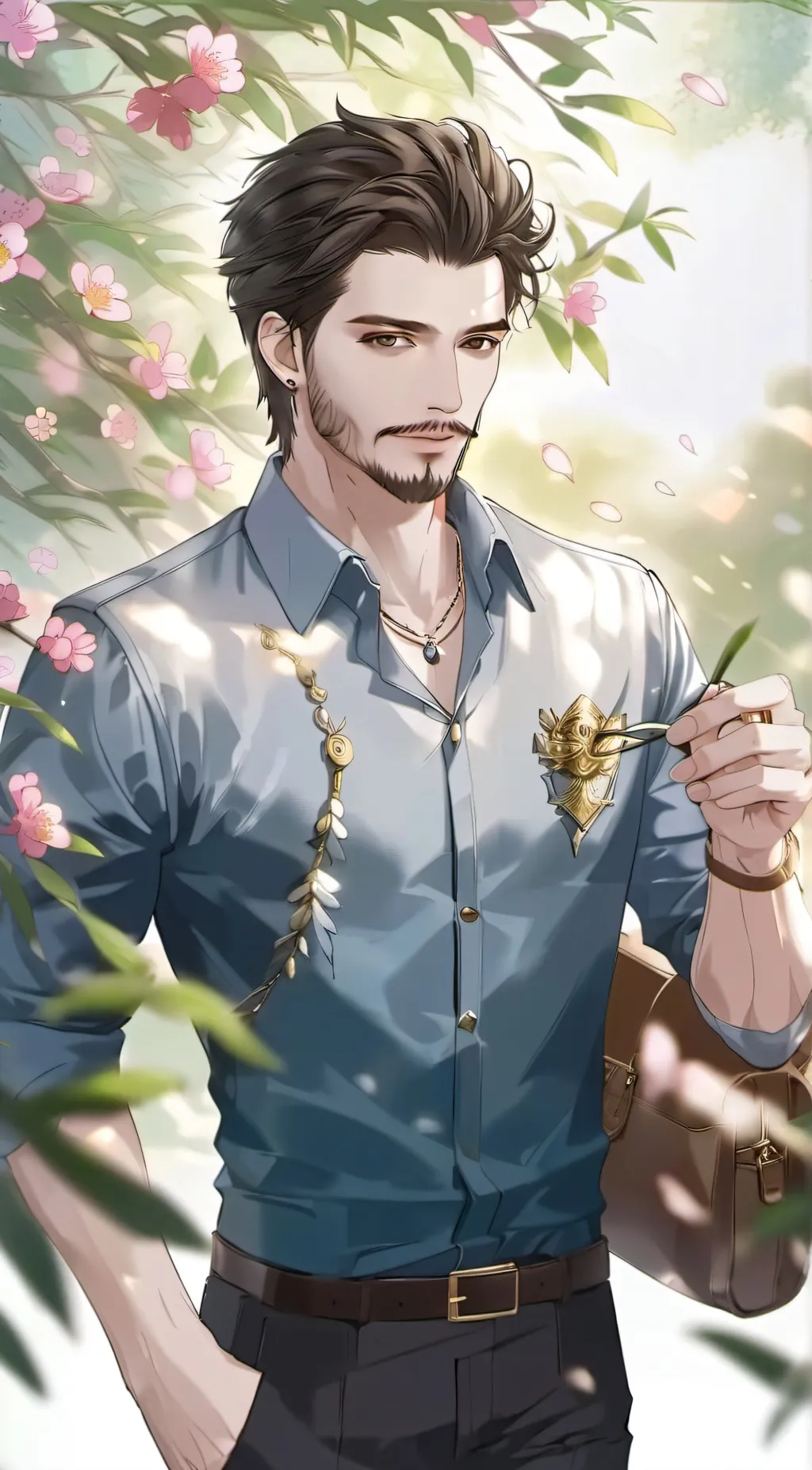 ai character: Andrew  background