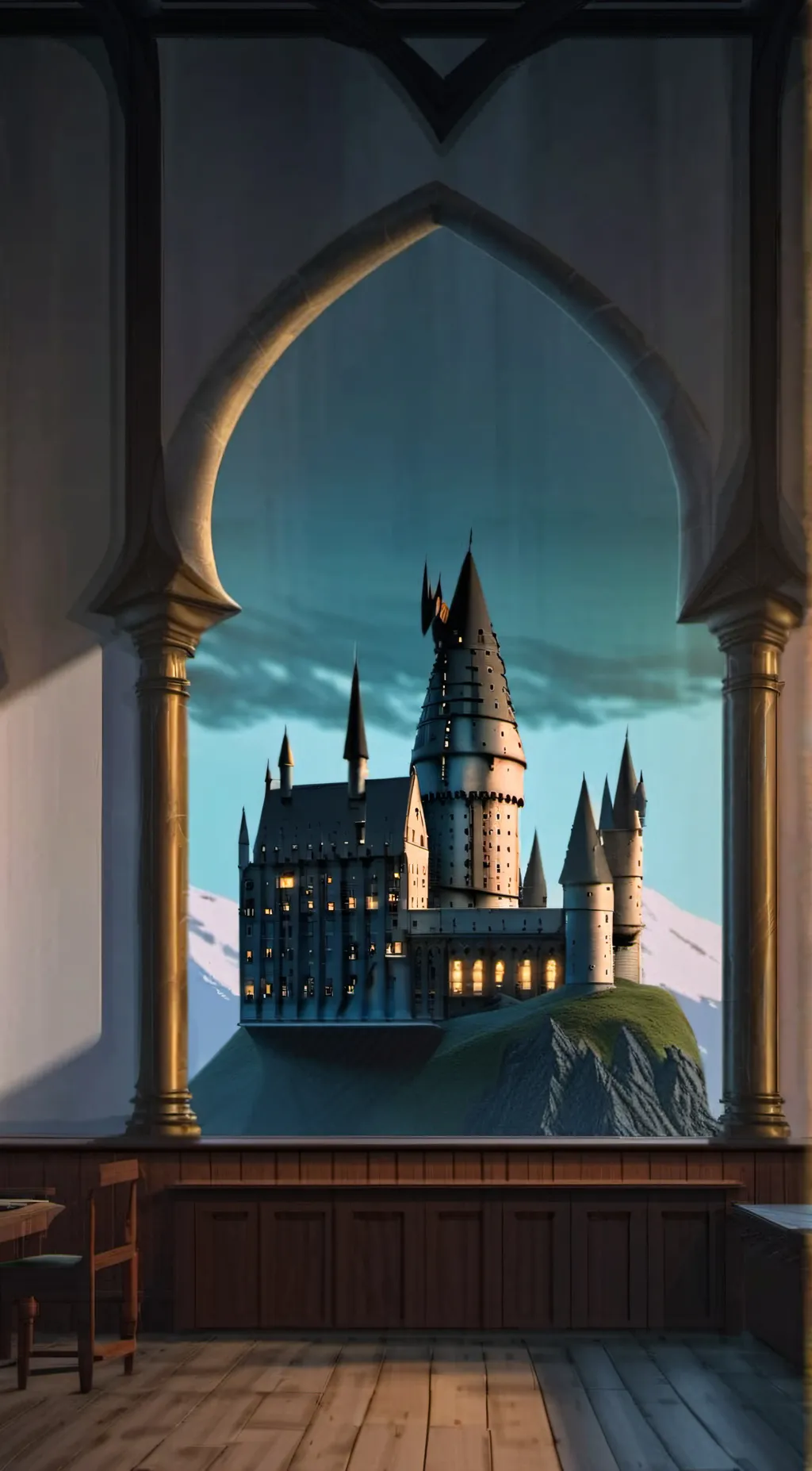 ai character: Hogwarts rp background