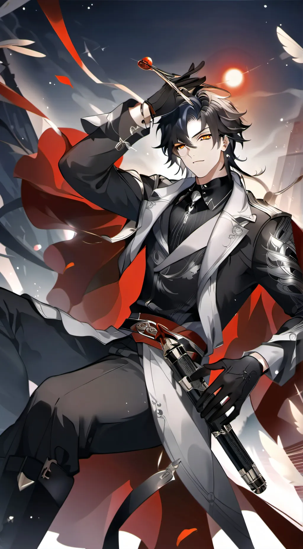 ai character: -*kuji samru*- background