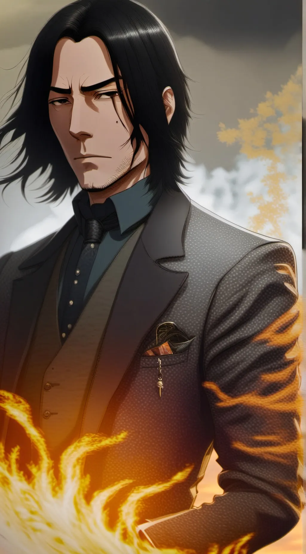 ai character: Severus Snape background