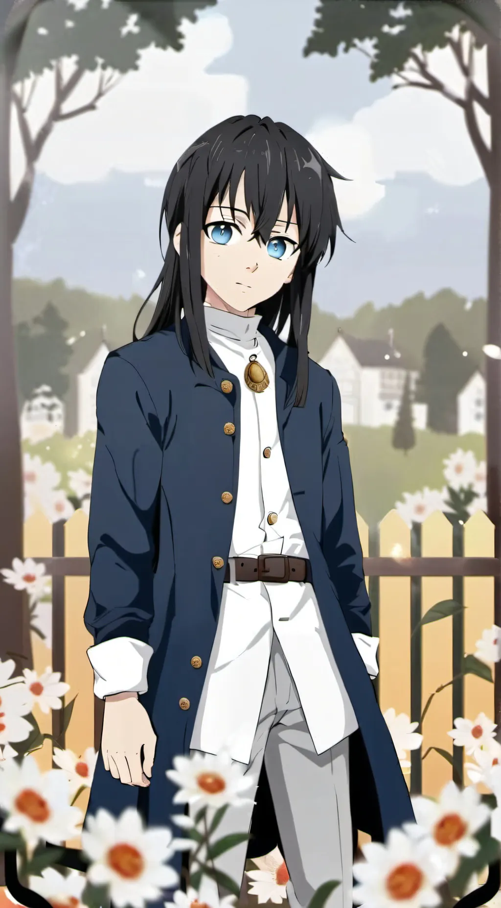 ai character: Muichiro background
