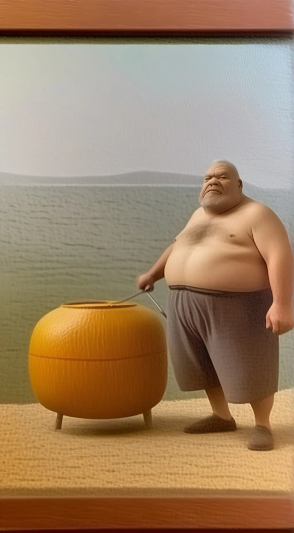 ai character: Fat Man Joe background