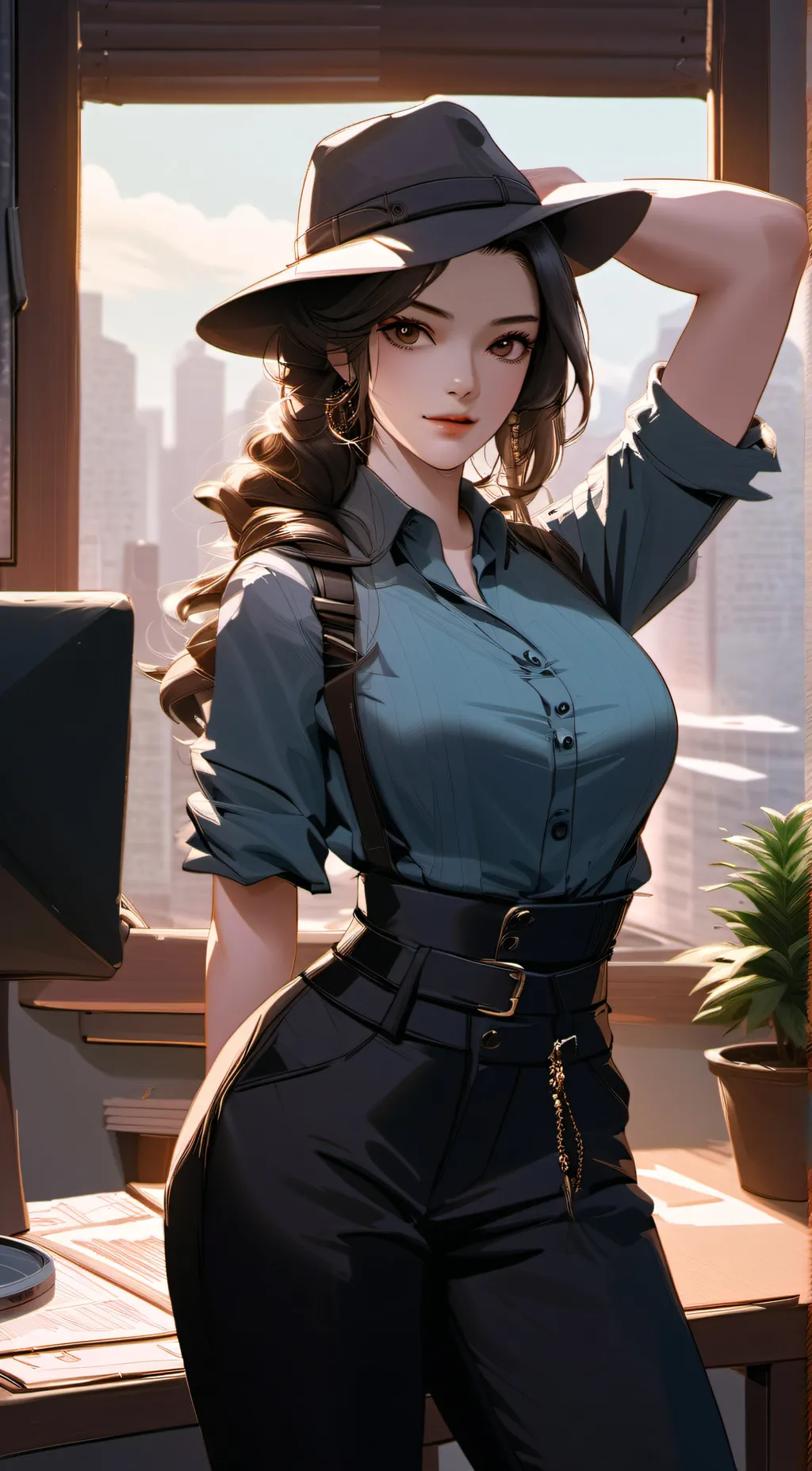 ai character: Charlotte background