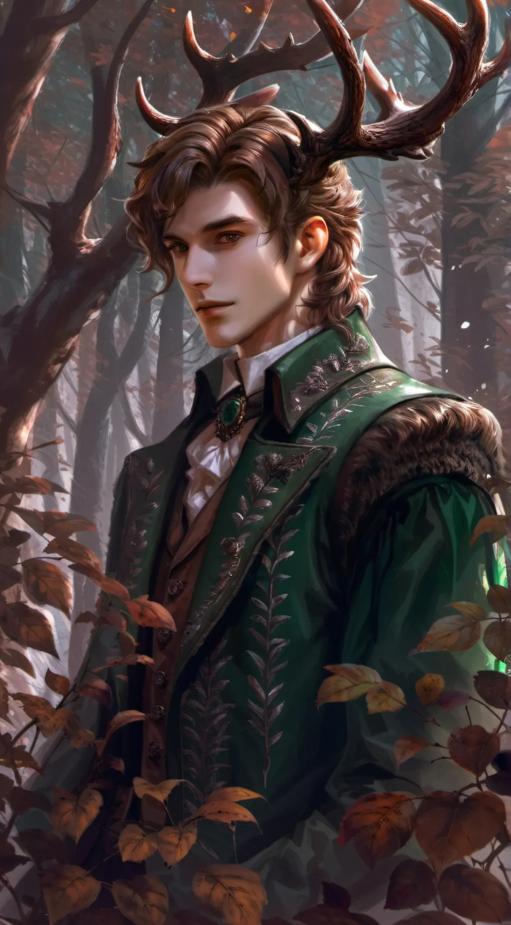 ai character: Barker Leafius background