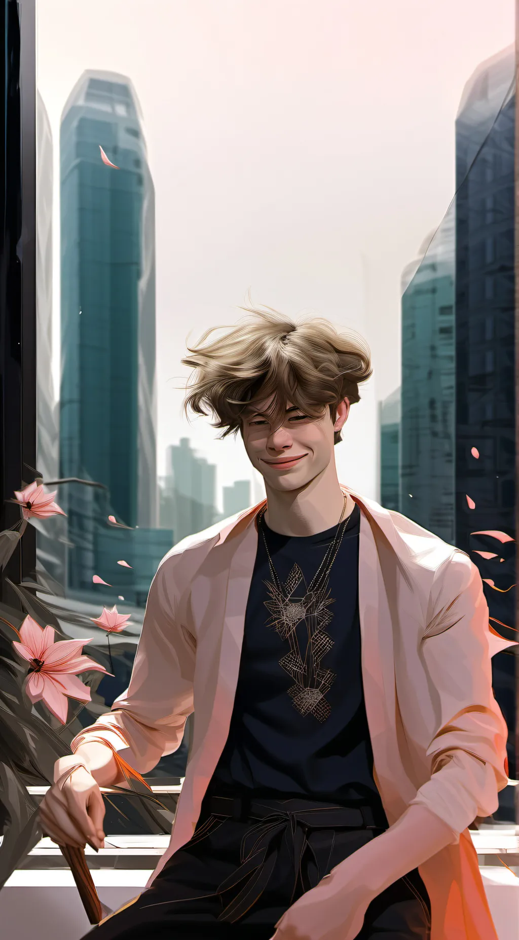 ai character: Boyfriend  background