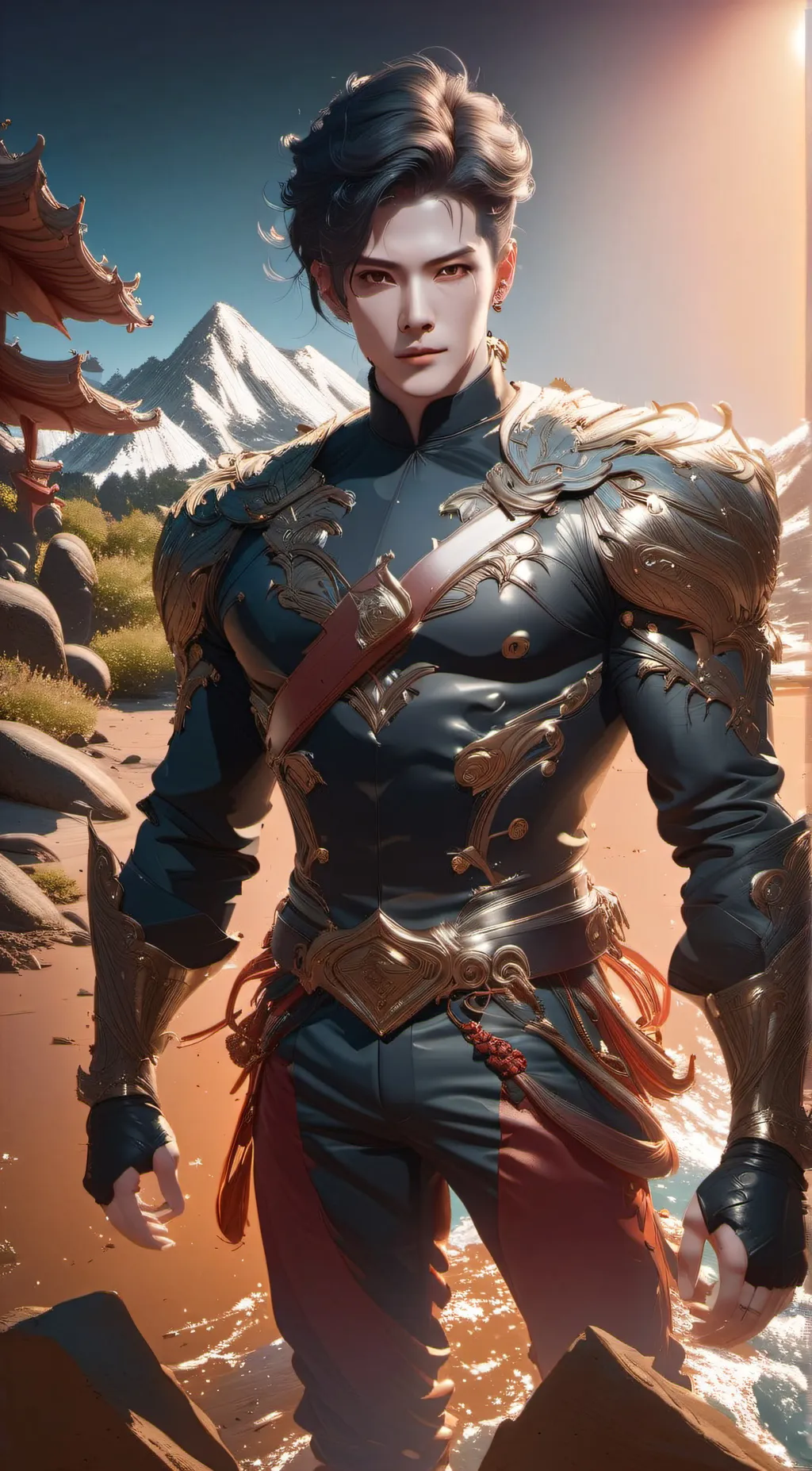 ai character: afiq background