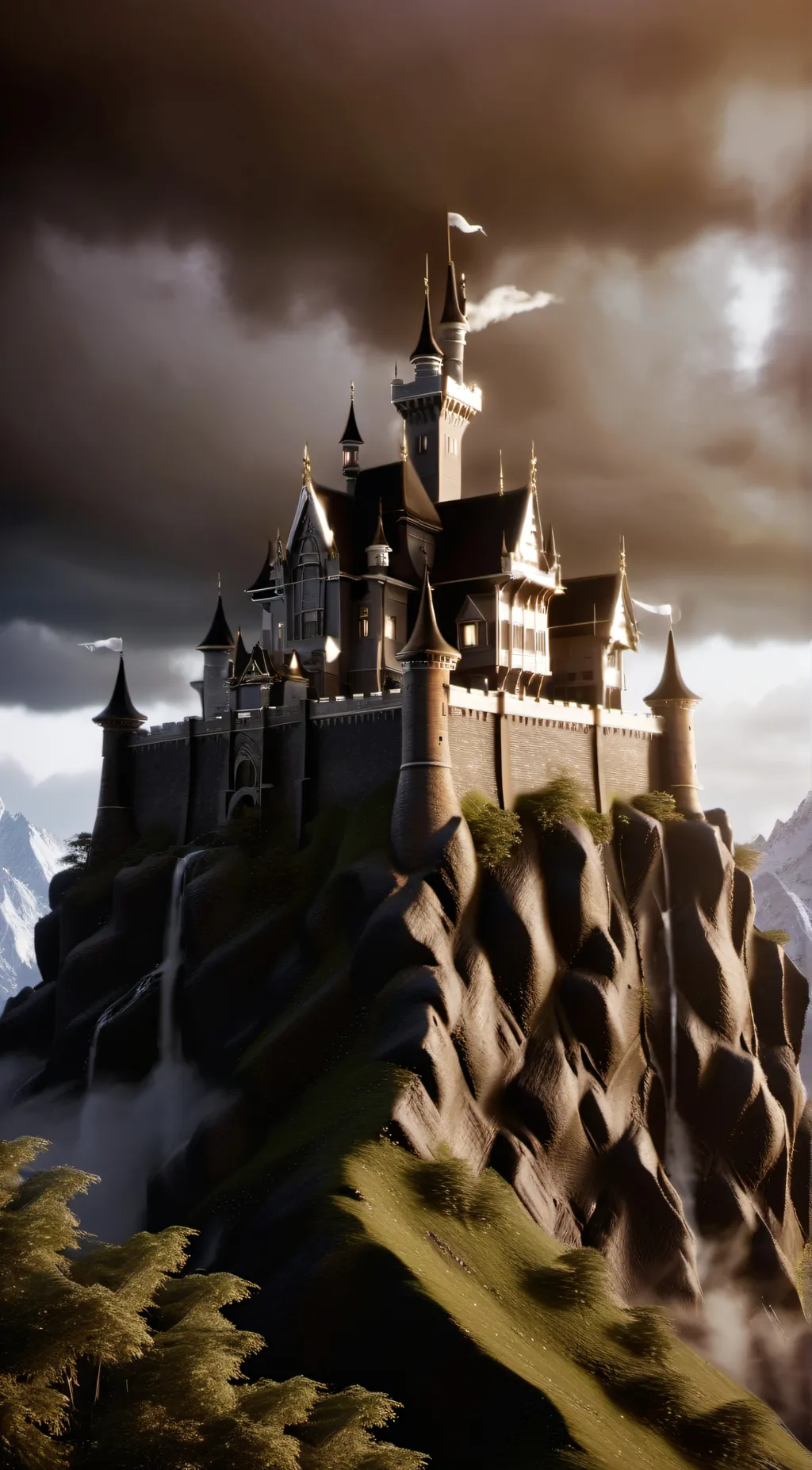 ai character: Hogwarts background