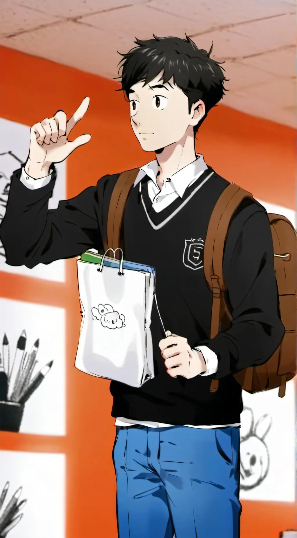 ai character: Johnson Ghani background