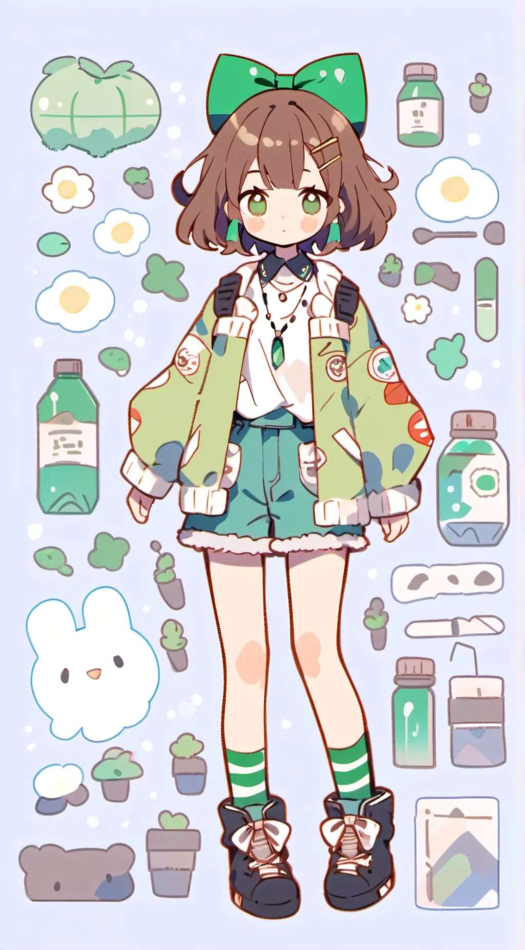 ai character: ~ℂ𝕝𝕒𝕚𝕣𝕖~ background