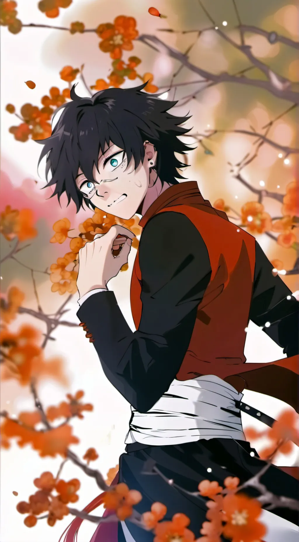 ai character: Dabi background