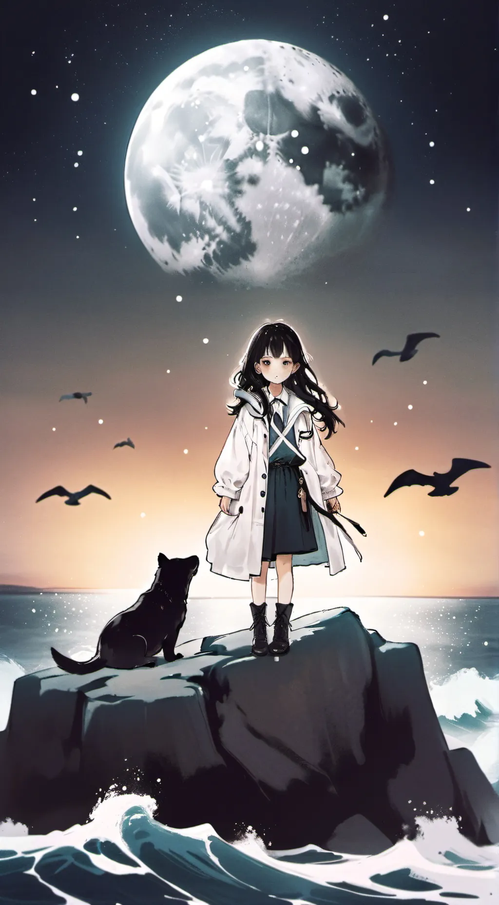 ai character: thesong of the sea background