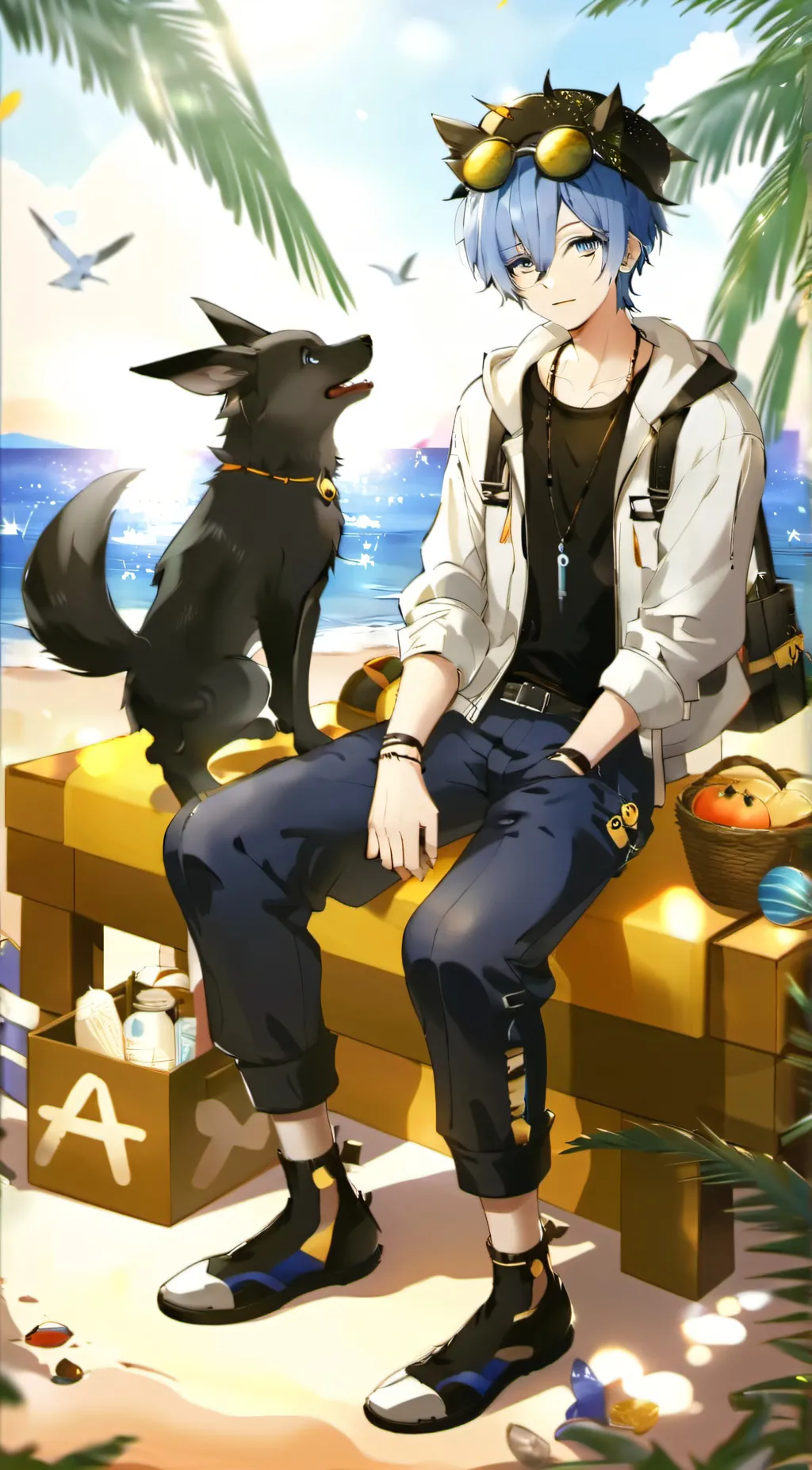 ai character: Alex background