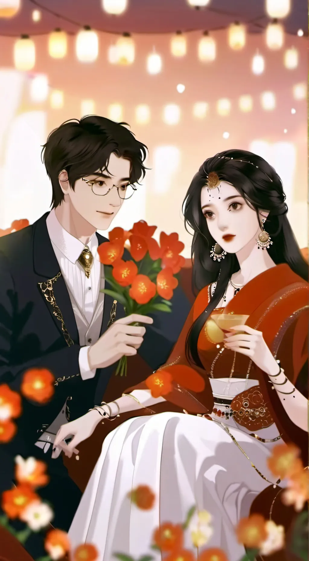 ai character: Nathan and Arianna background